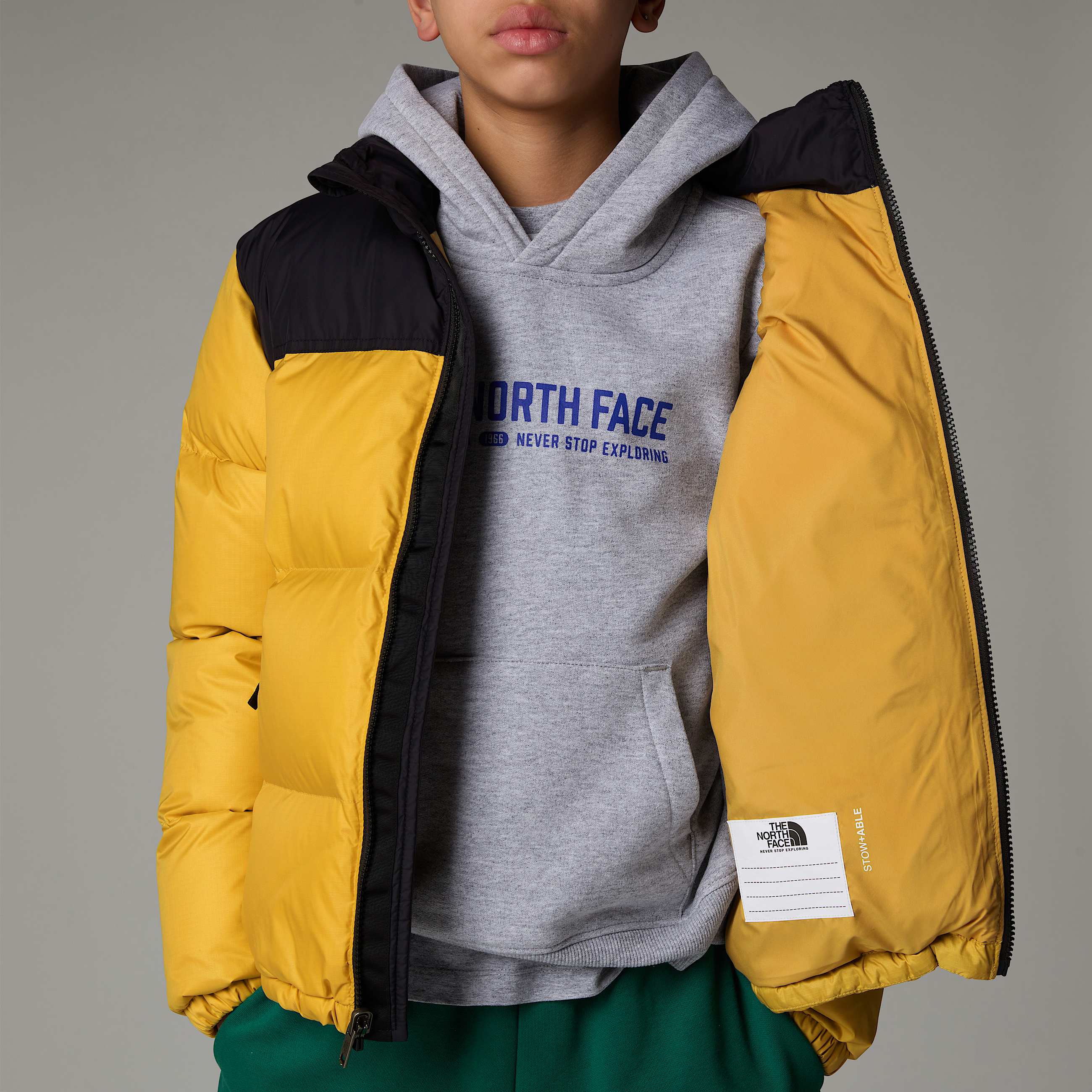 Giacca 1996 Retro Nuptse da ragazzi TNF ALT8
