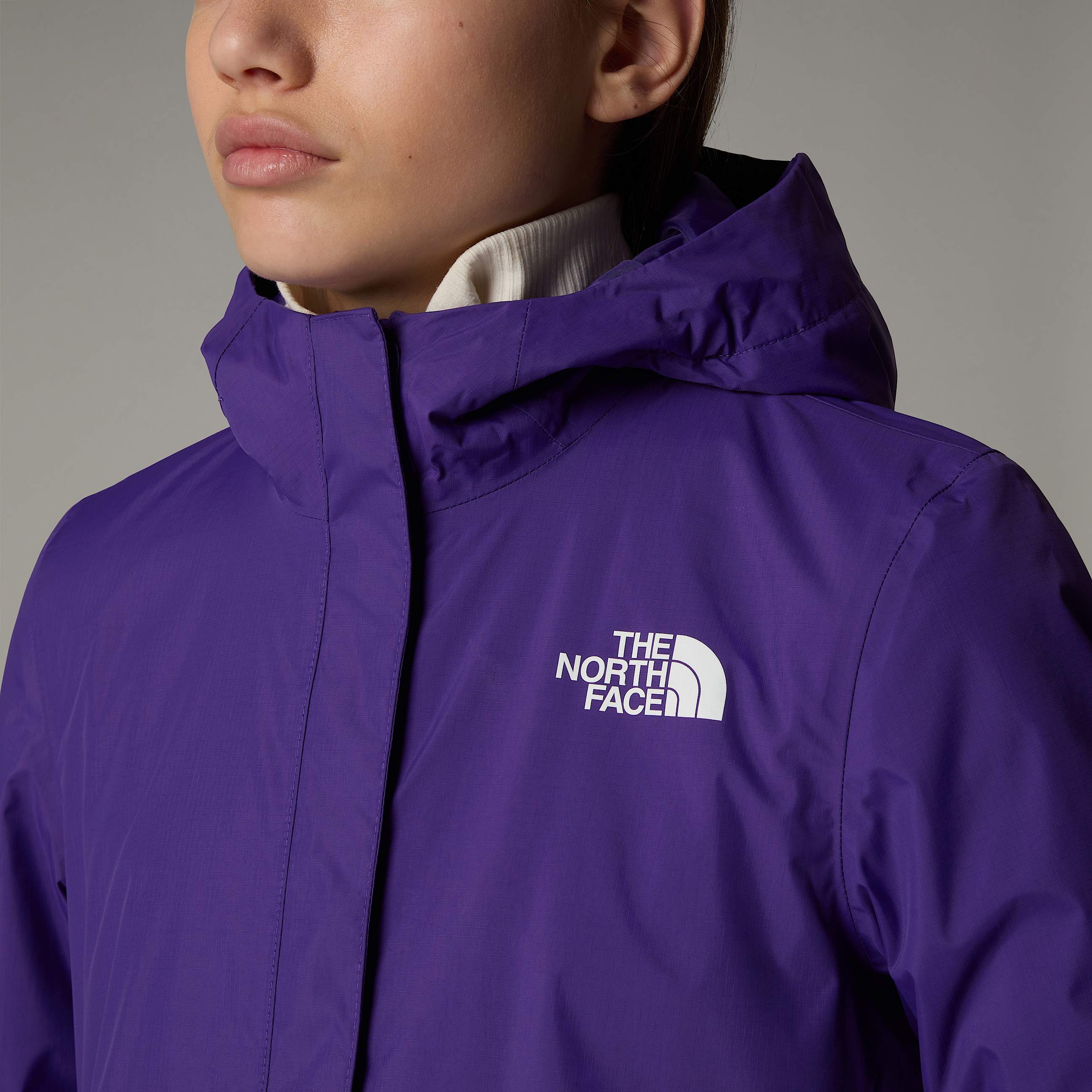 Girls Antora Rain Jacket TNF ALT7