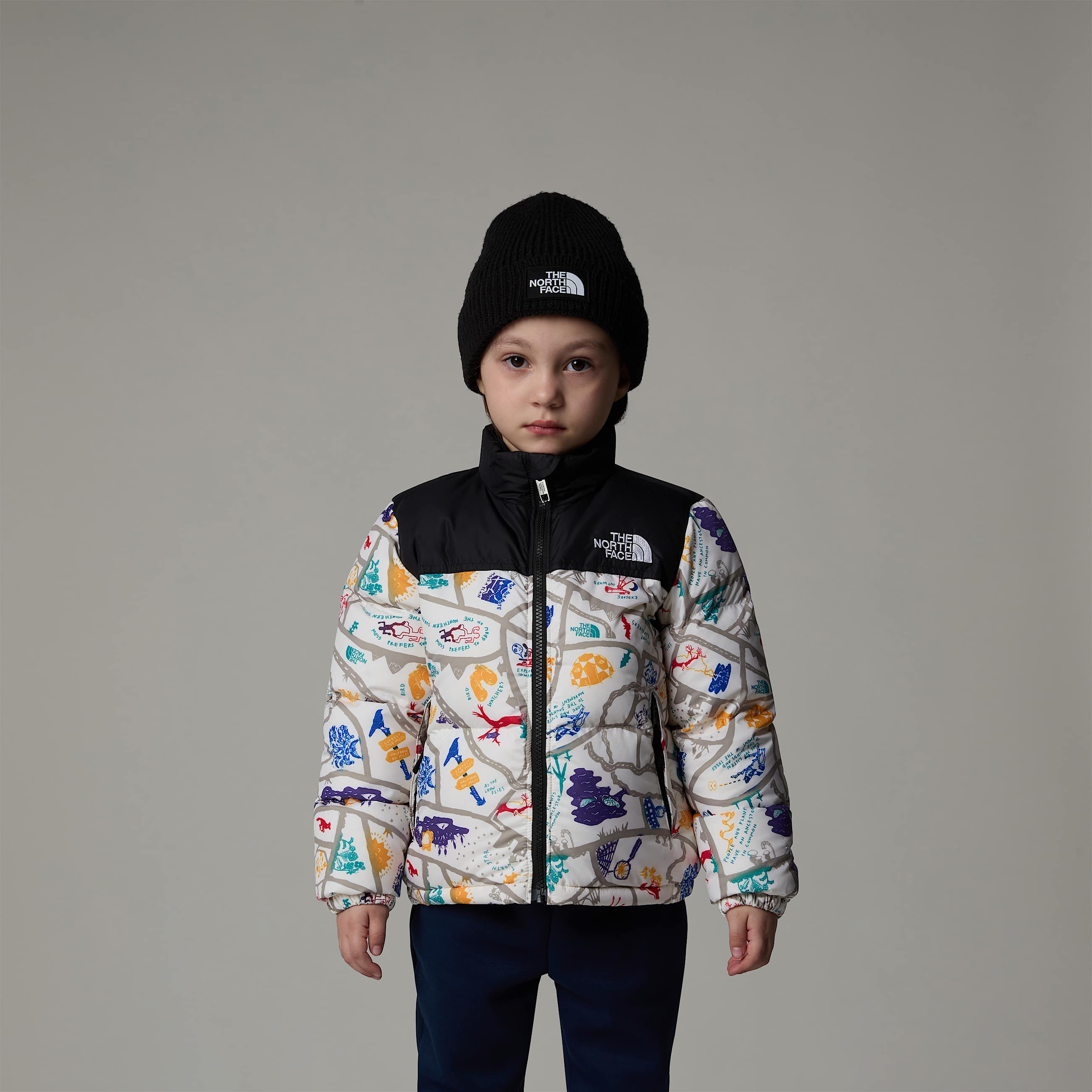 1996 Retro Nuptse Jacke fr Kinder TNF ALT9