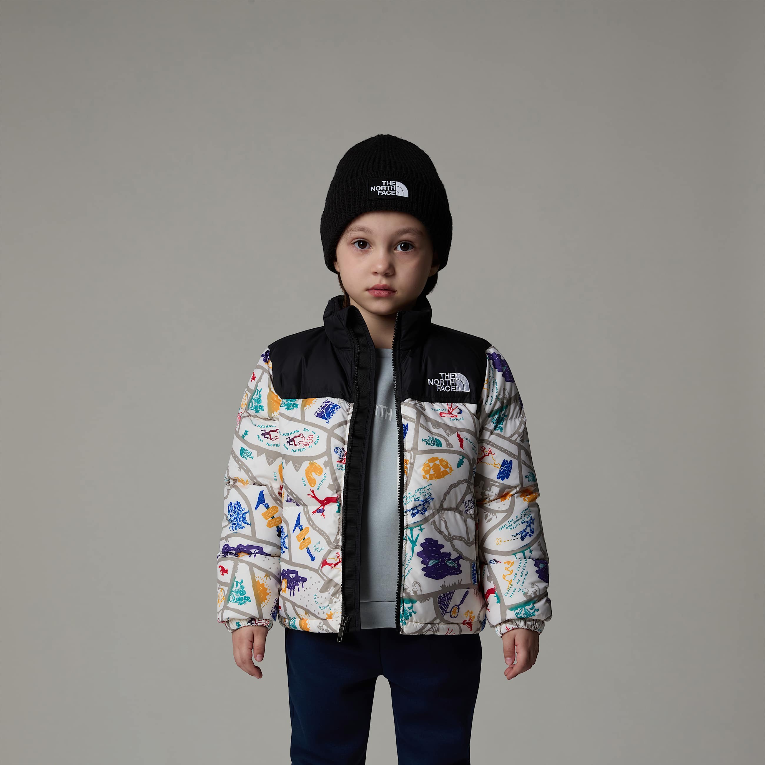 1996 Retro Nuptse Jacke fr Kinder TNF ALT12