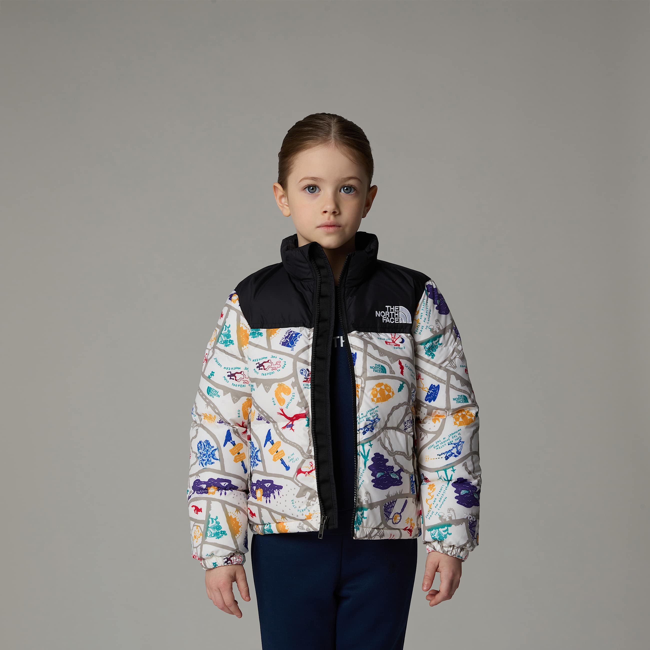 1996 Retro Nuptse Jacke fr Kinder TNF ALT13