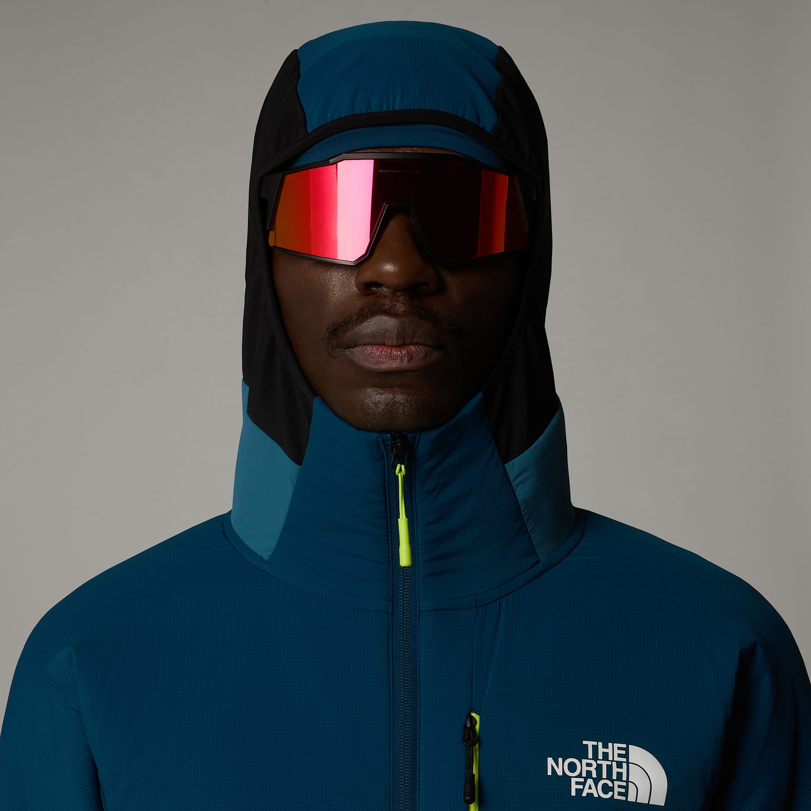 Mens Binntal Hybrid Ventrix Hooded Jacket TNF ALT7