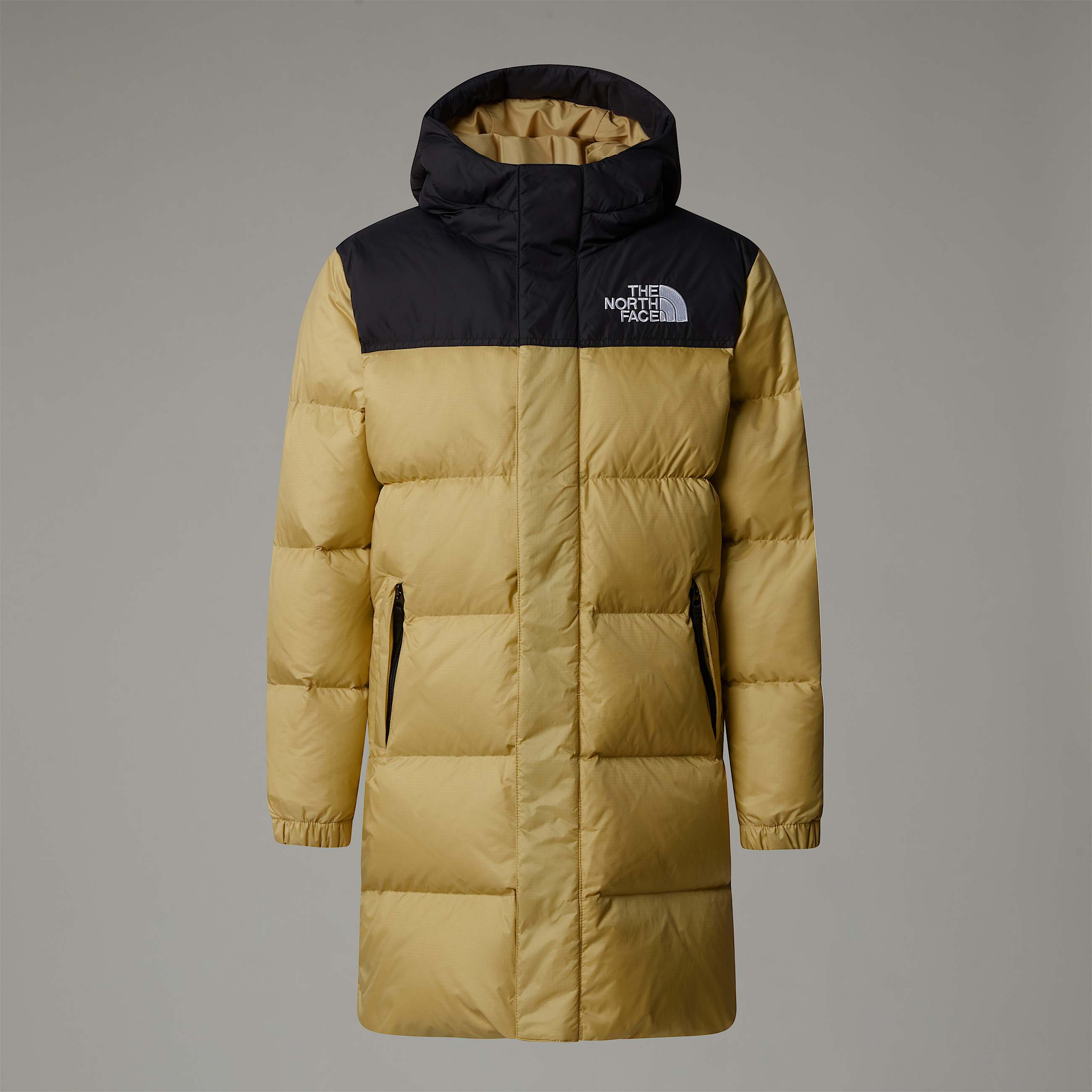 Parka larga Nuptse para jvenes TNF HERO