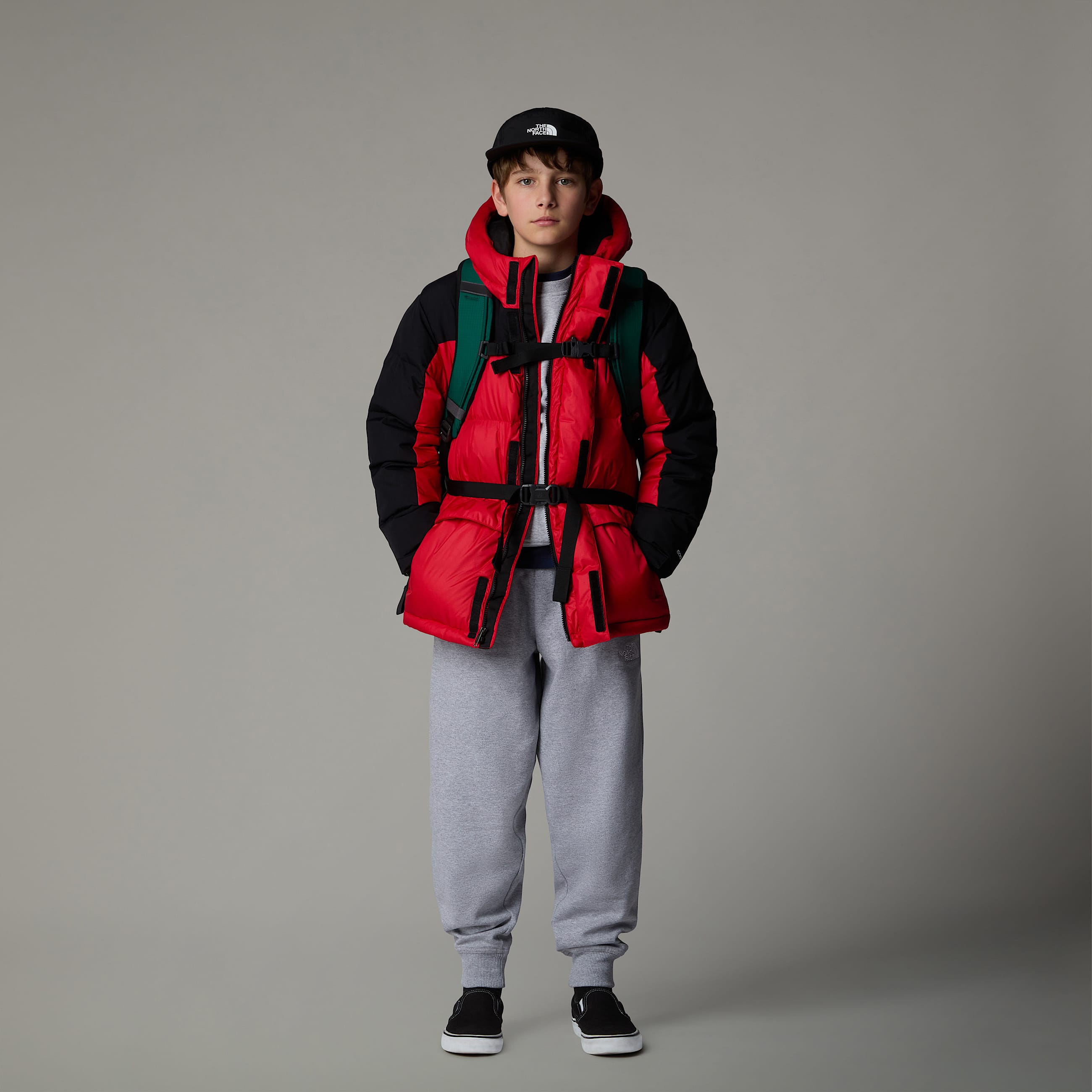 Teens Himalayan Down Short Parka TNF ALT3