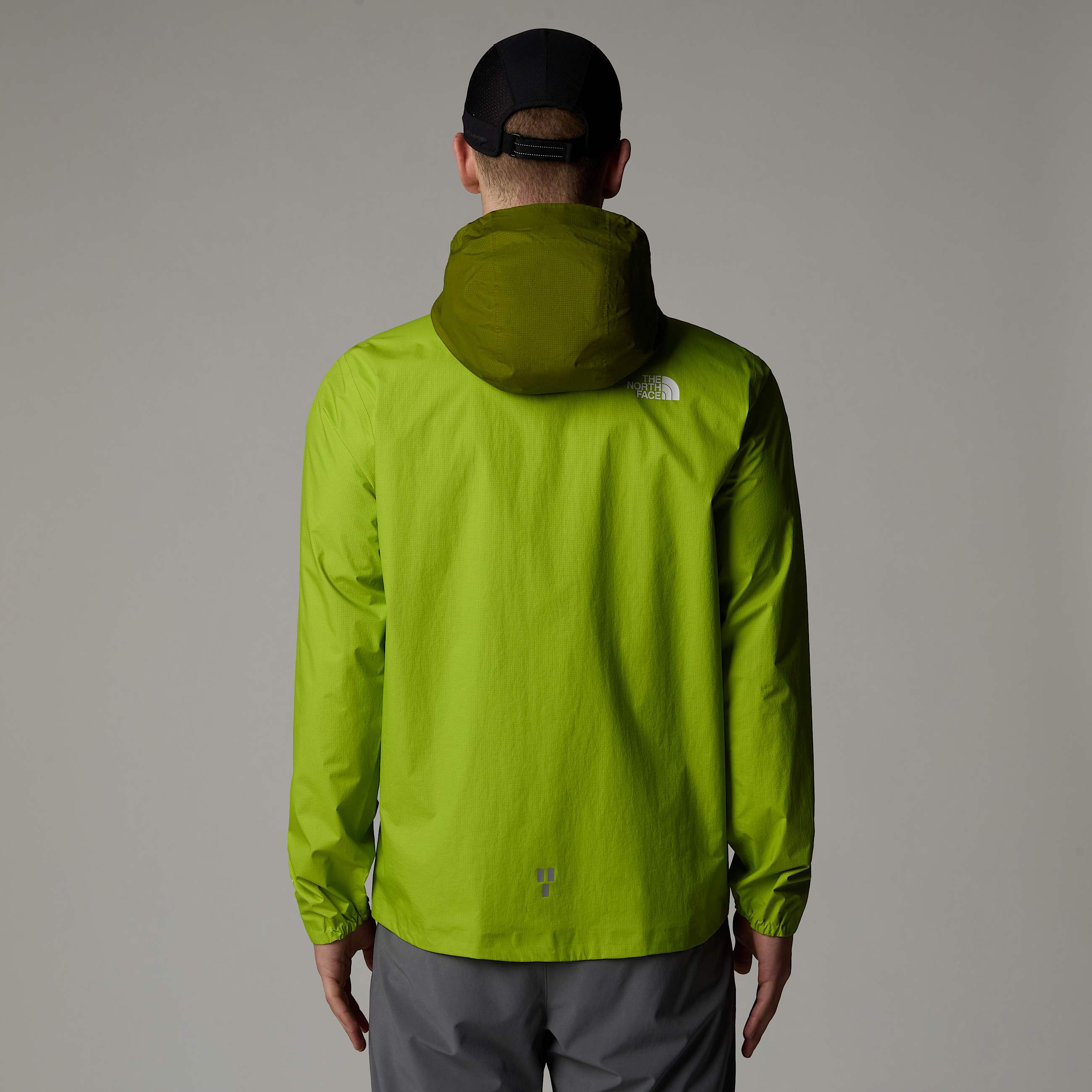 Casaco impermevel de corrida Higher para homem TNF ALT4