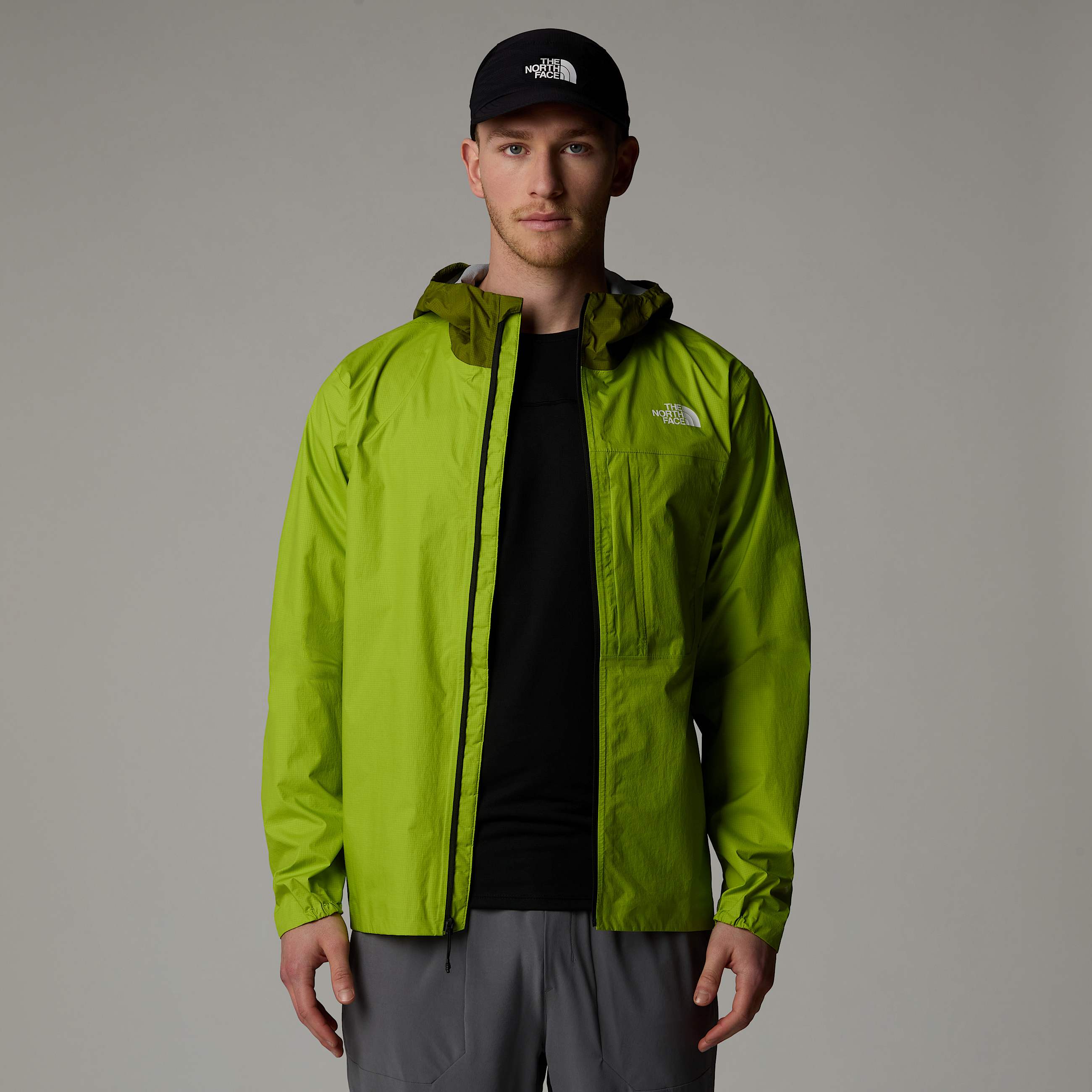 Casaco impermevel de corrida Higher para homem TNF ALT5