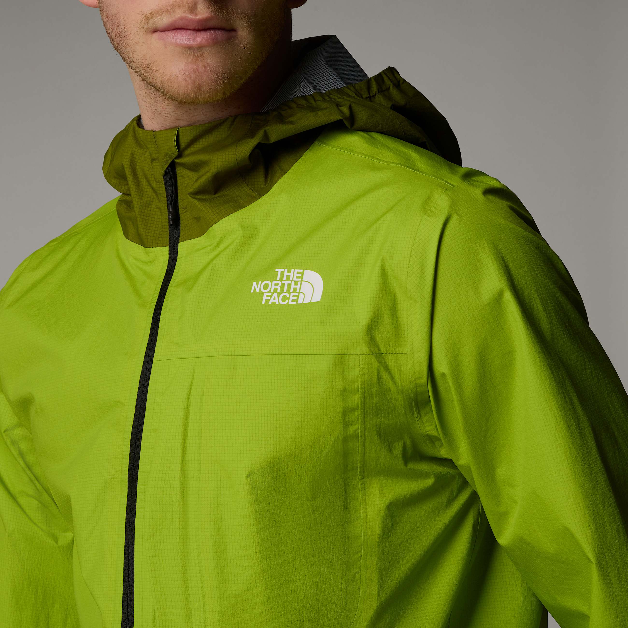 Casaco impermevel de corrida Higher para homem TNF ALT8