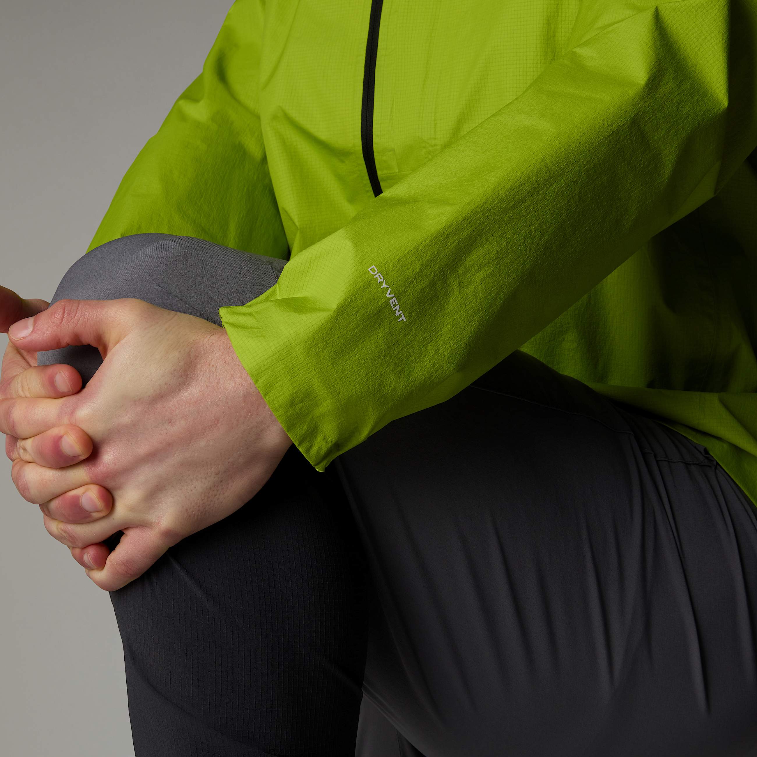 Casaco impermevel de corrida Higher para homem TNF ALT9