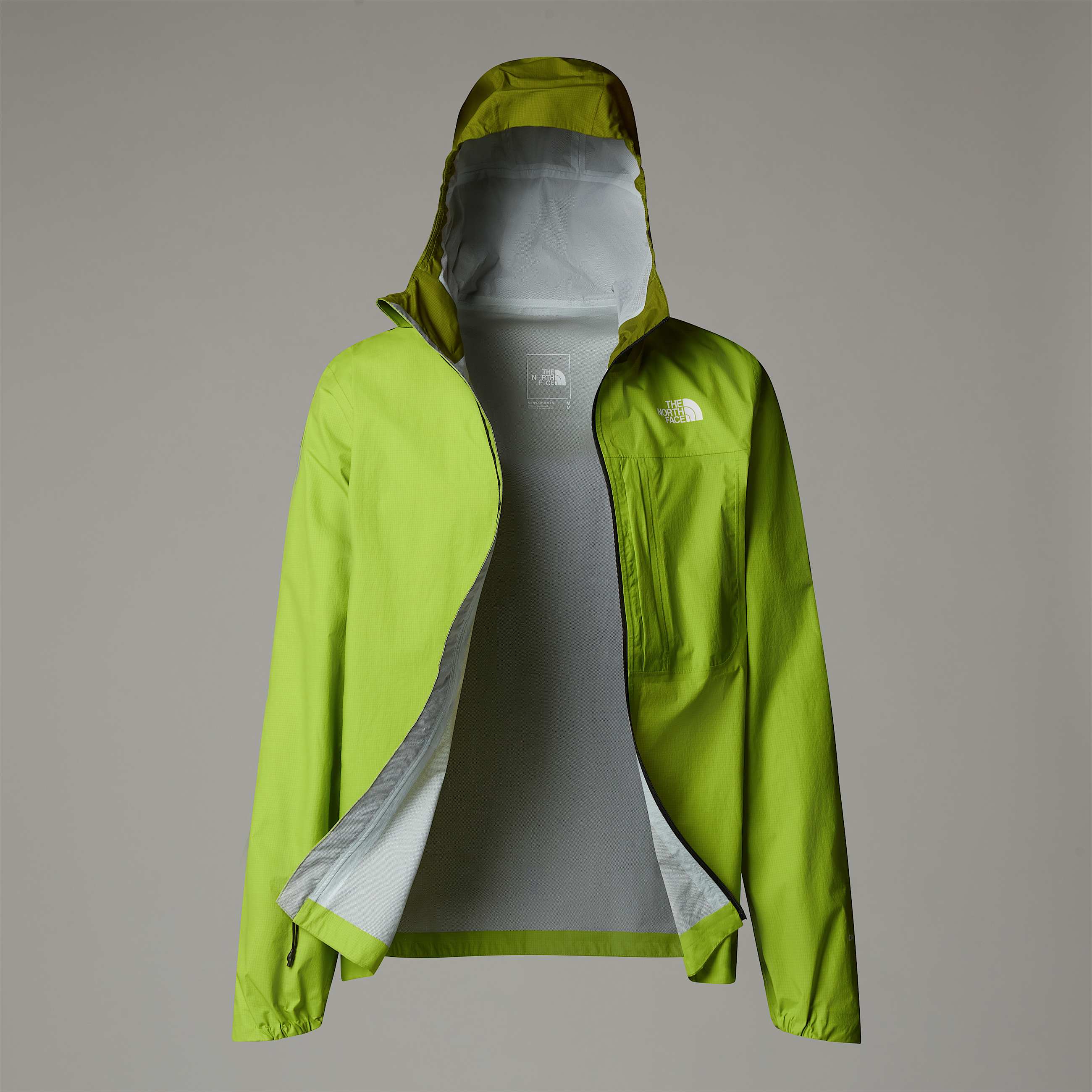 Casaco impermevel de corrida Higher para homem TNF ALT17