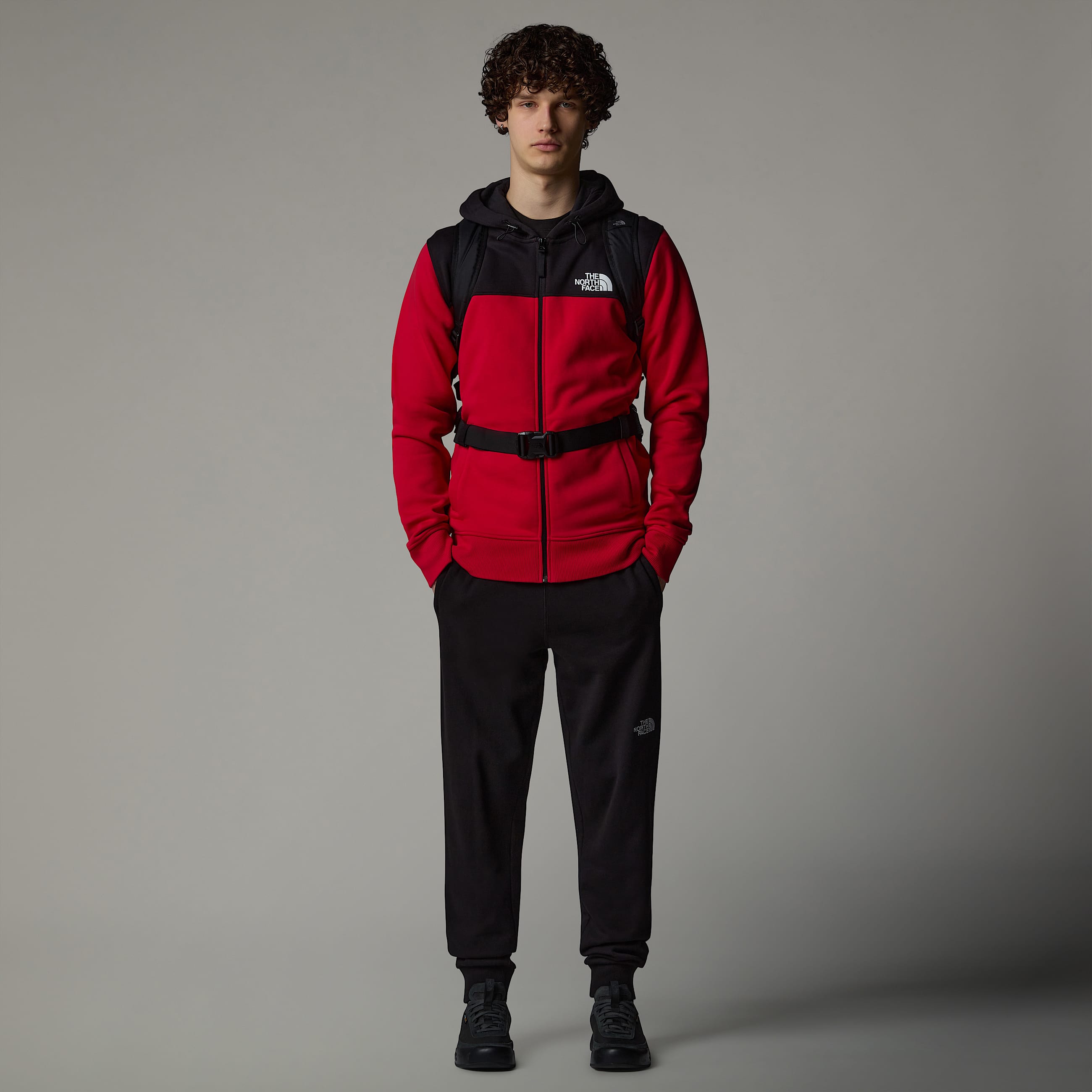 Icons Kapuzenpulli mit durchgehendem RV fr Herren TNF ALT6