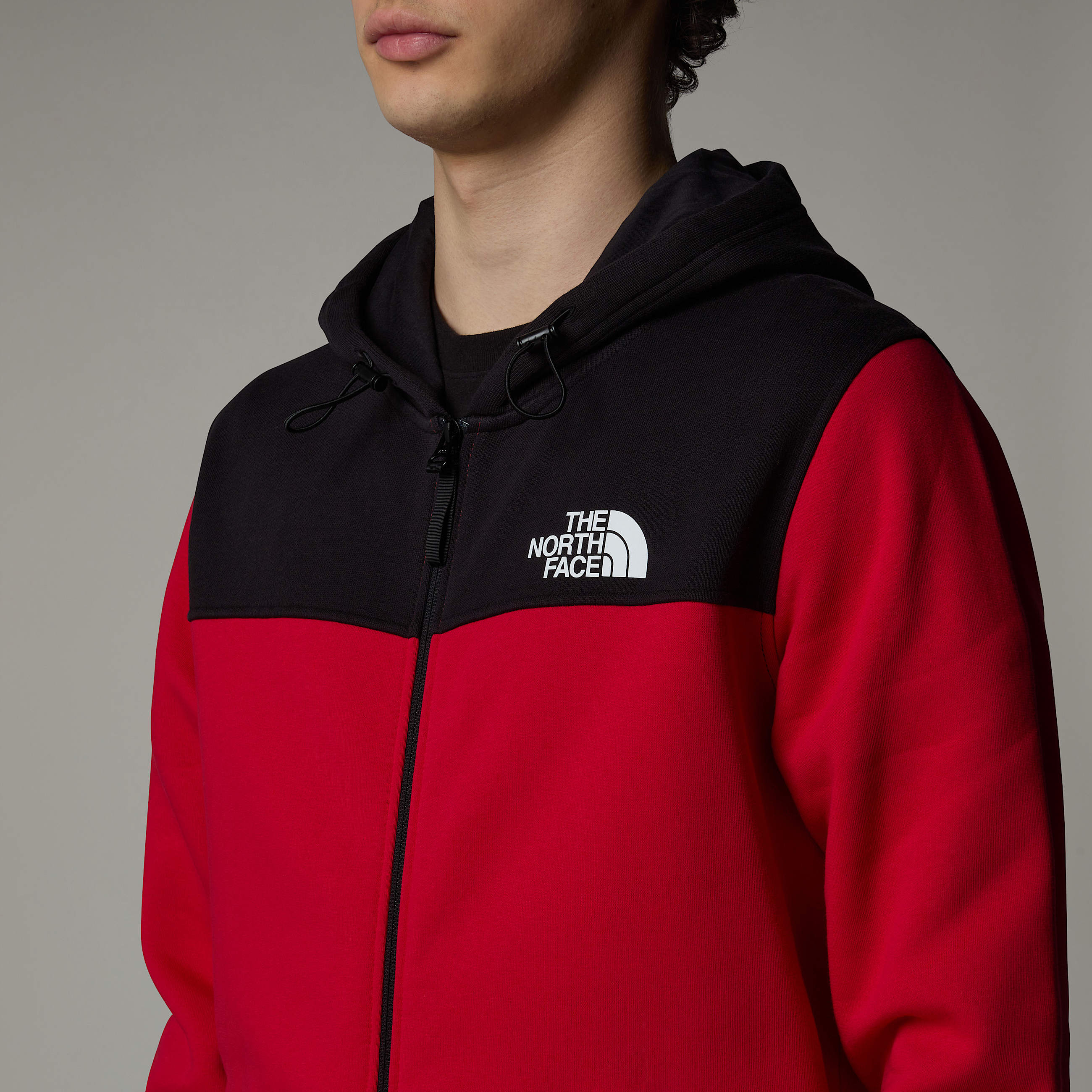 Icons Kapuzenpulli mit durchgehendem RV fr Herren TNF ALT8