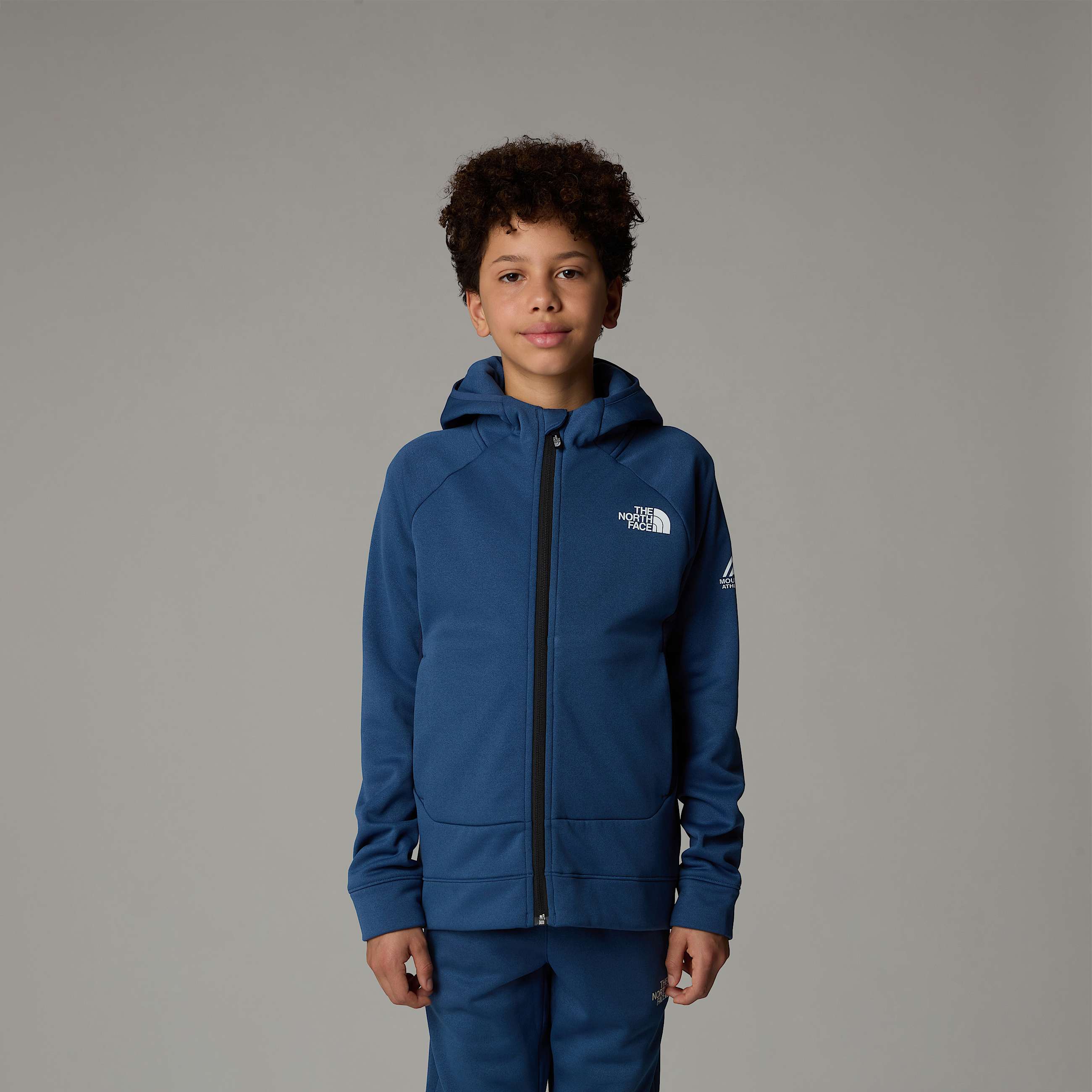 Giacca Mountain Athletics con cappuccio da ragazzo TNF ALT2