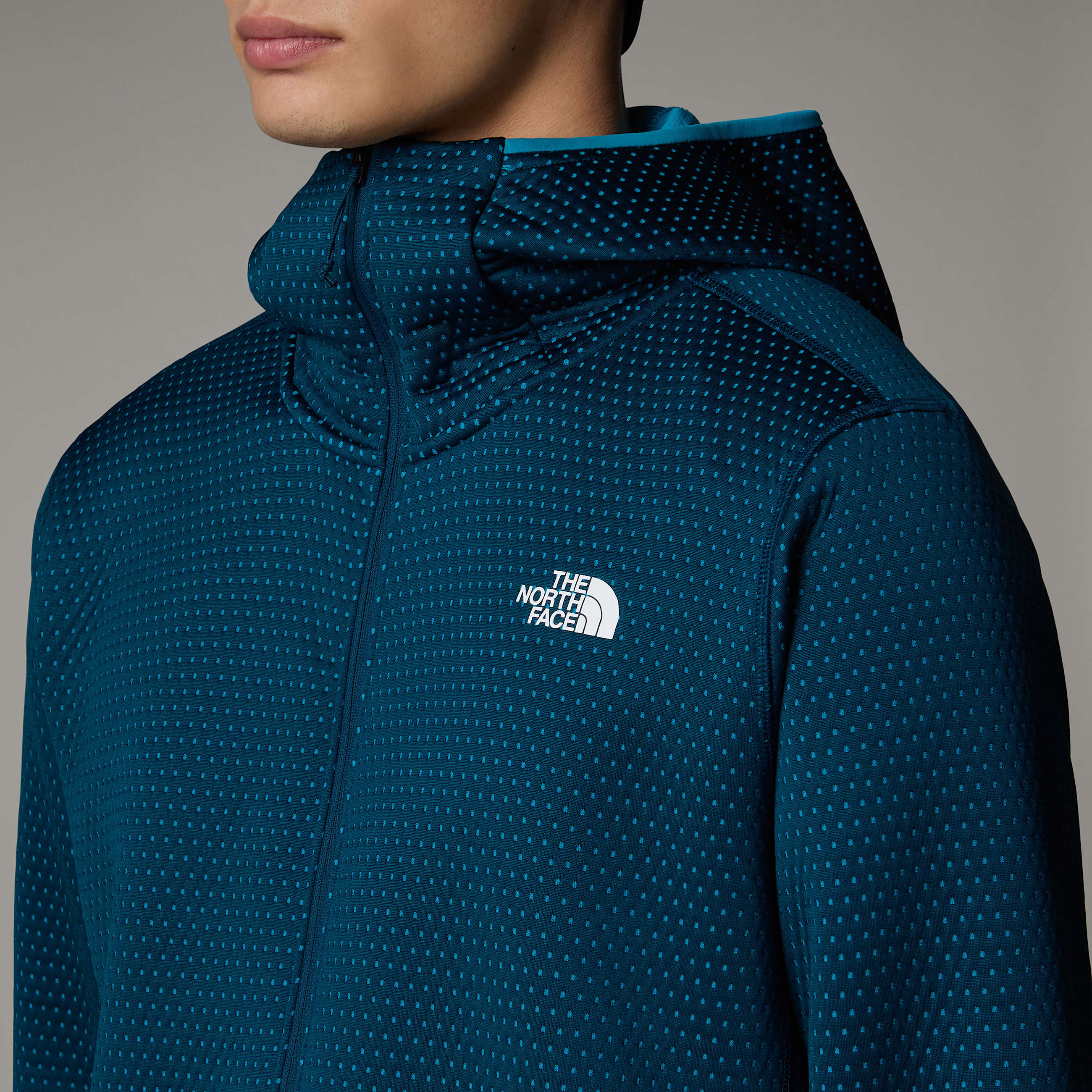 Vertical Thermal Kapuzenjacke mit durchgehendem RV fr Herren TNF ALT8