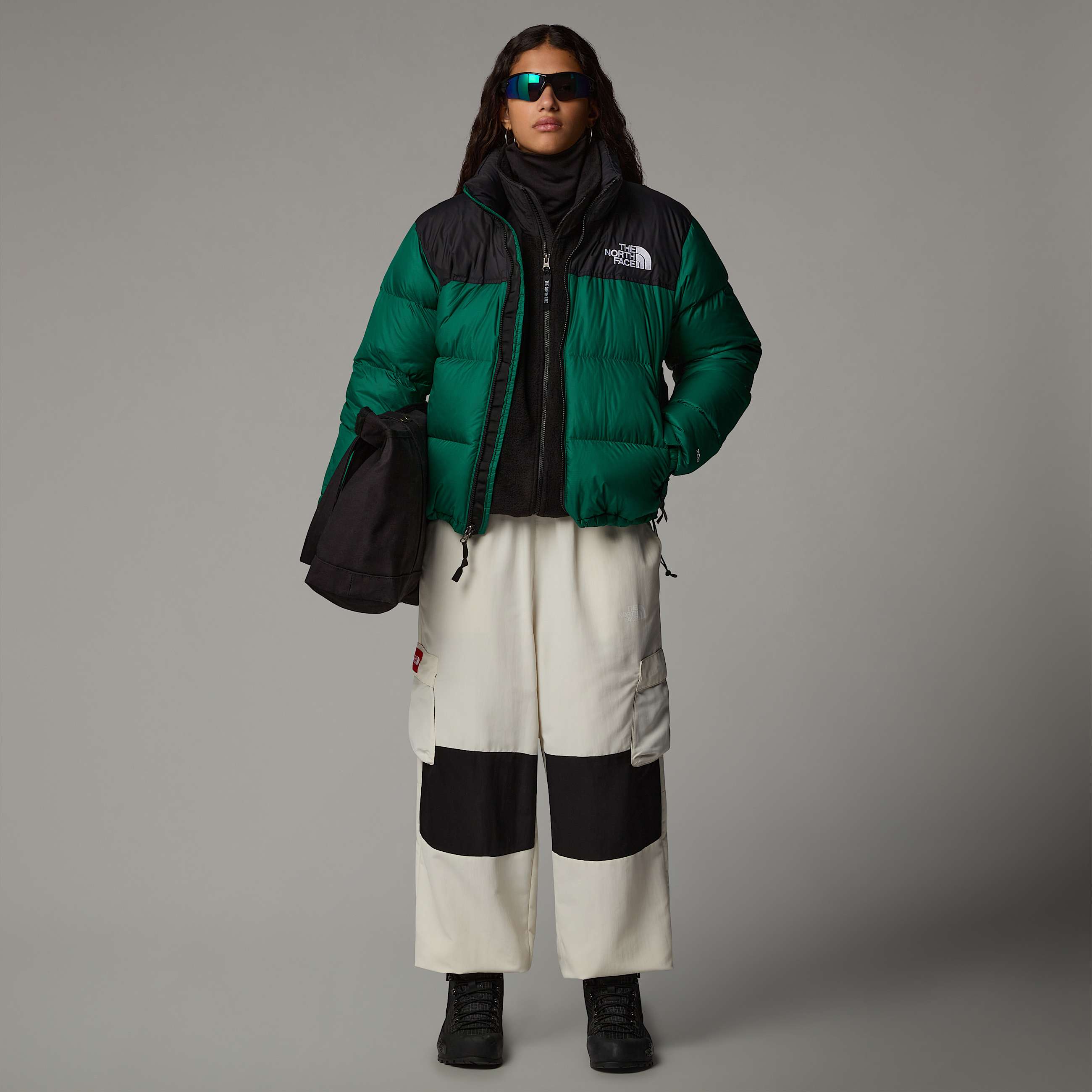1996 Retro Nuptse Jacke fr Damen TNF ALT3