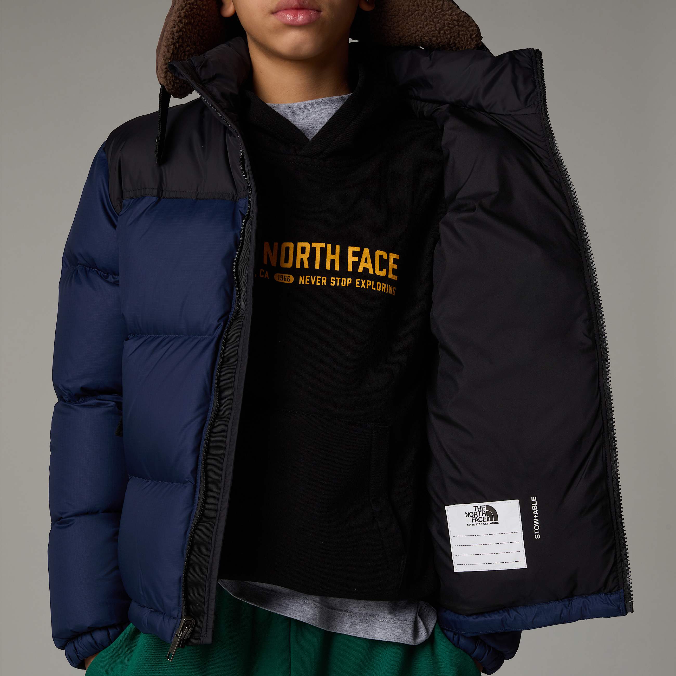 Teens 1996 Retro Nuptse Jacket TNF ALT9