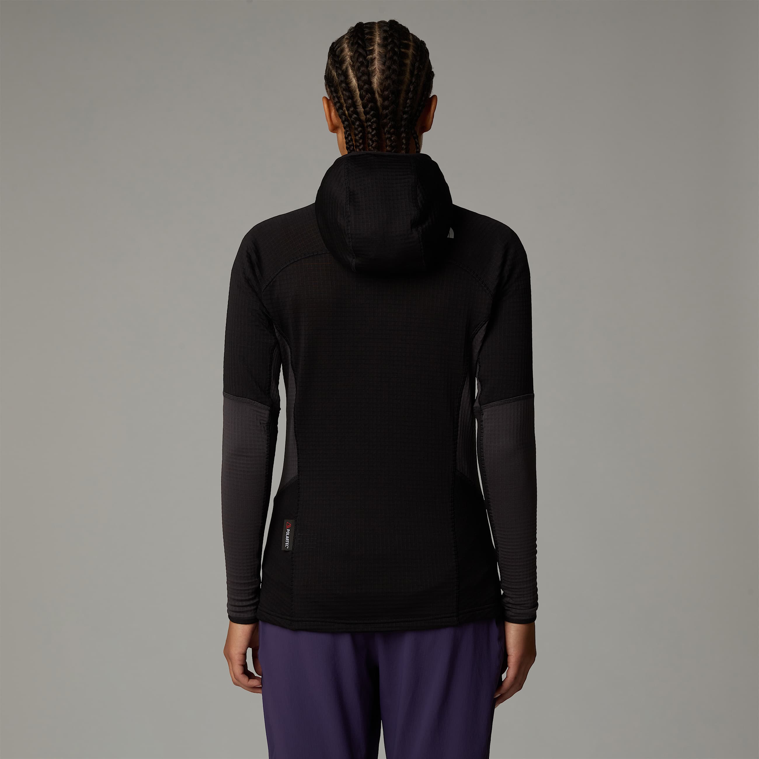 Womens Stormgap Power Grid Hooded Jacket TNF ALT4