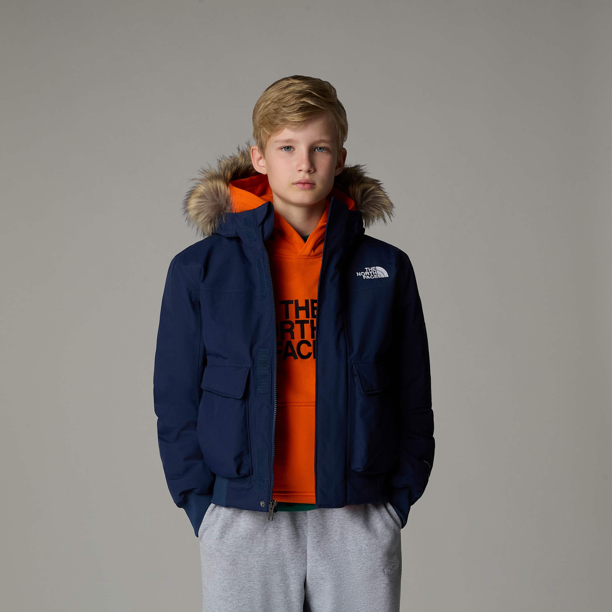 Teens McMurdo Hooded Jacket TNF ALT5