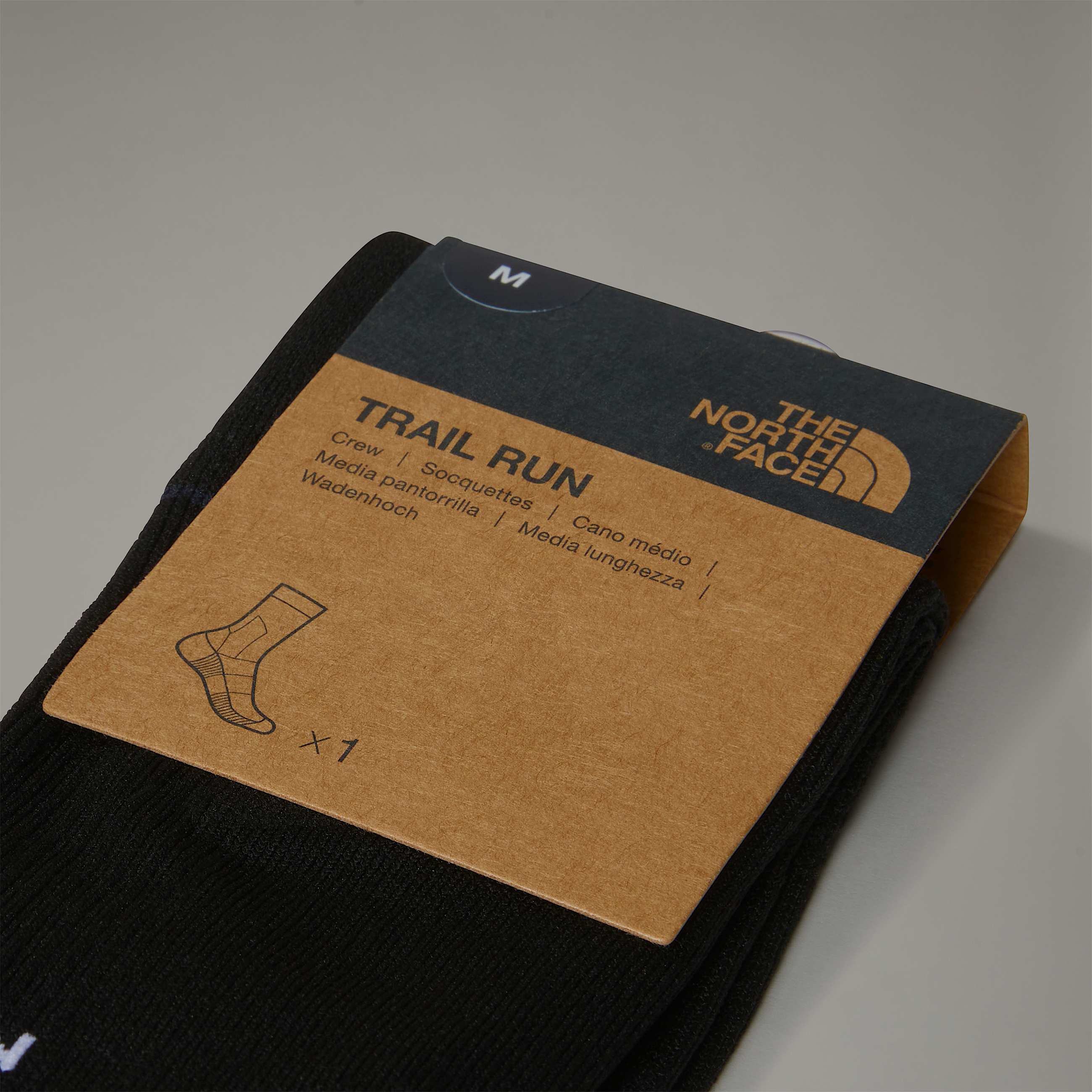 Trail Run Crew Sock TNF ALT4