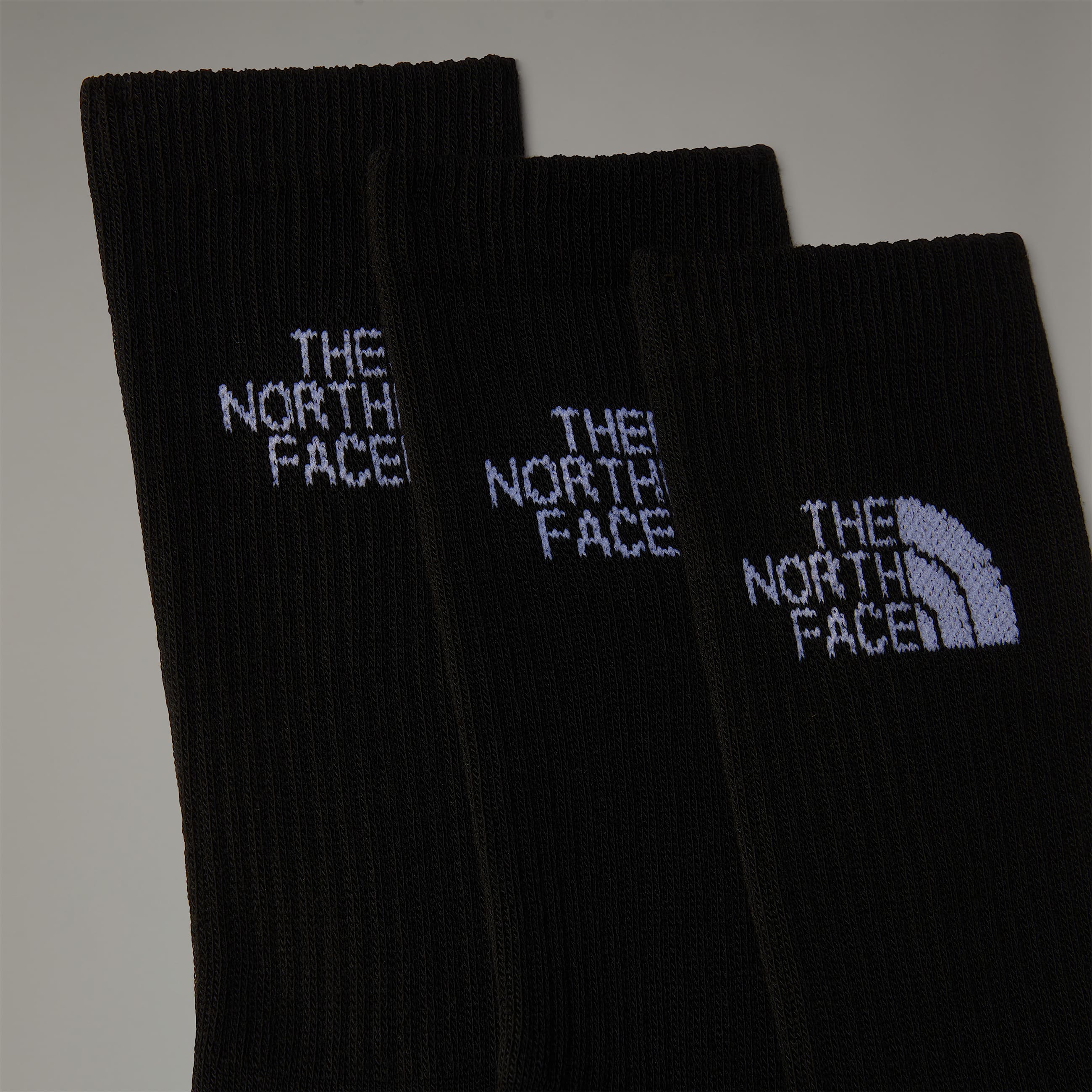 Multi Sport Cushion Crew Socks TNF TNF Black ALT2