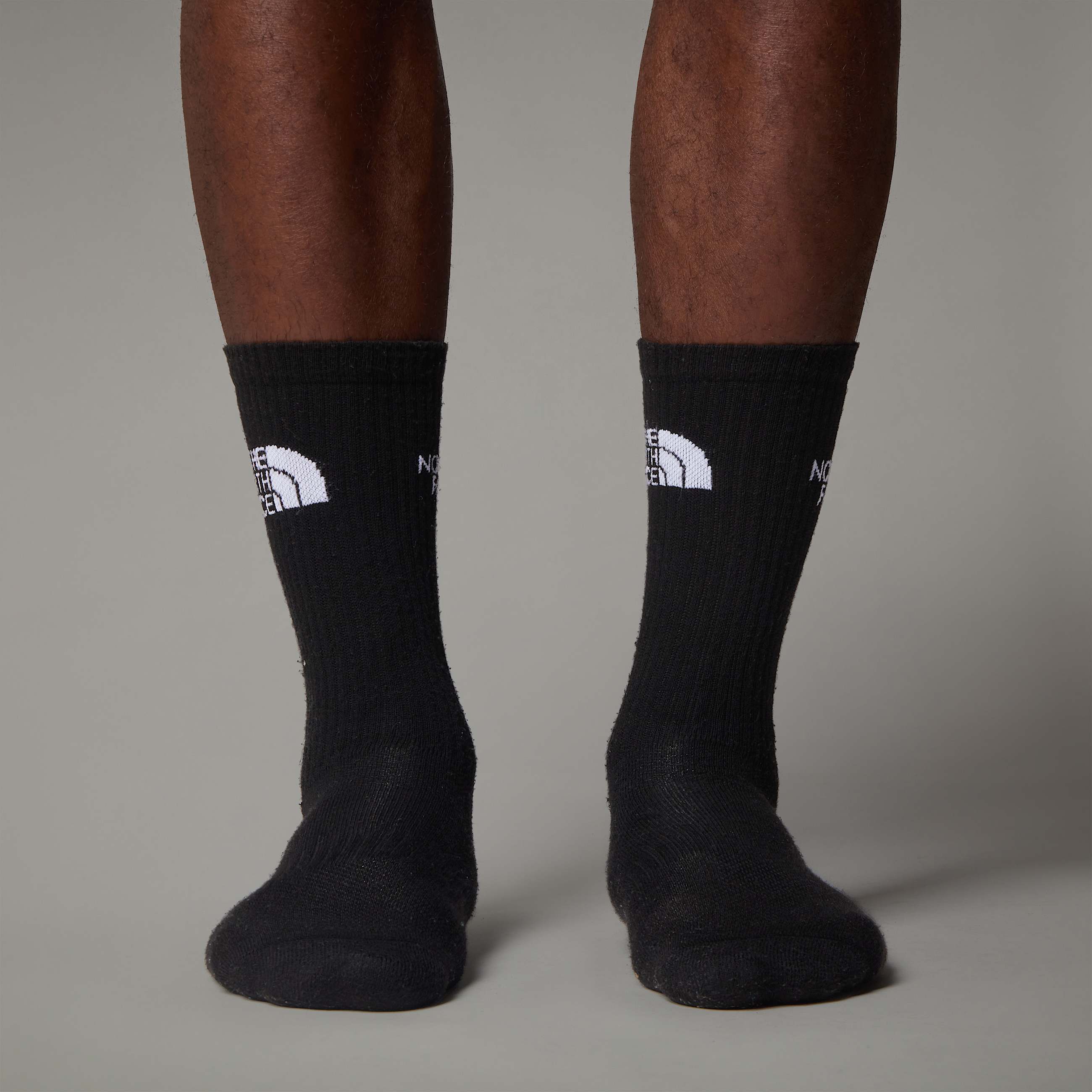 Multi Sport Cushion Crew Socks TNF TNF Black ALT1