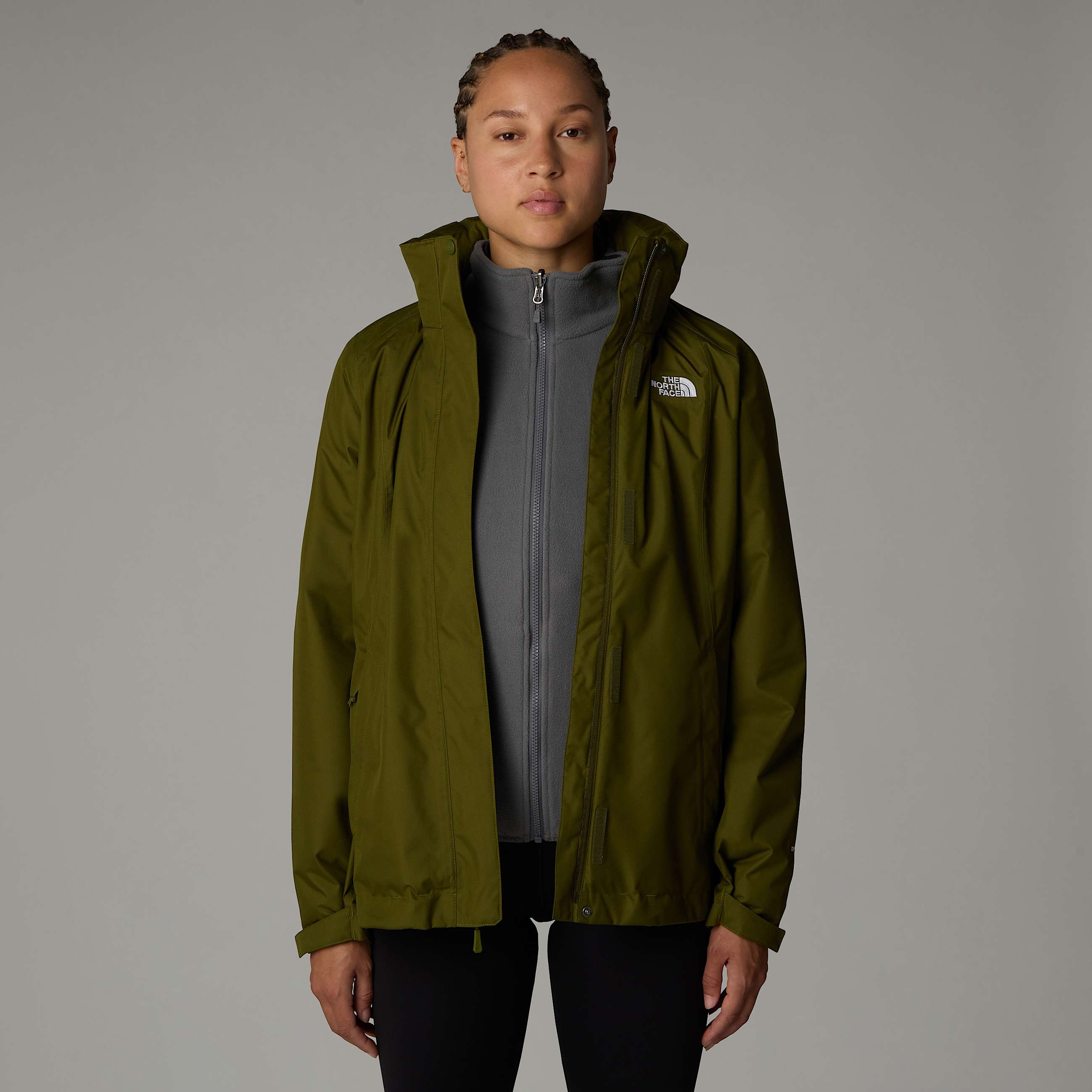 Womens Evolve II Triclimate Jacket TNF ALT4