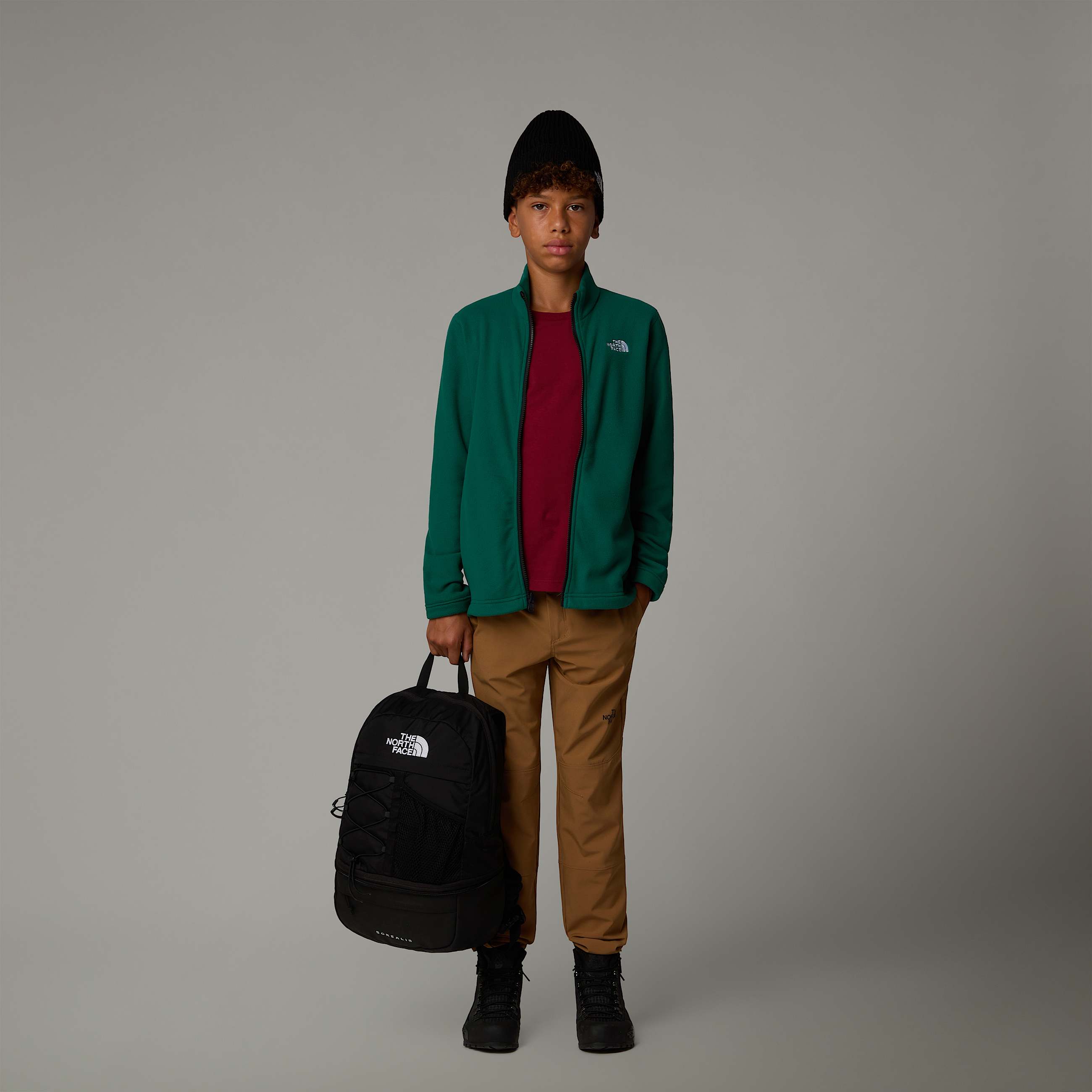 Normal und gerade geschnittene Hose fr Jugendliche TNF ALT6