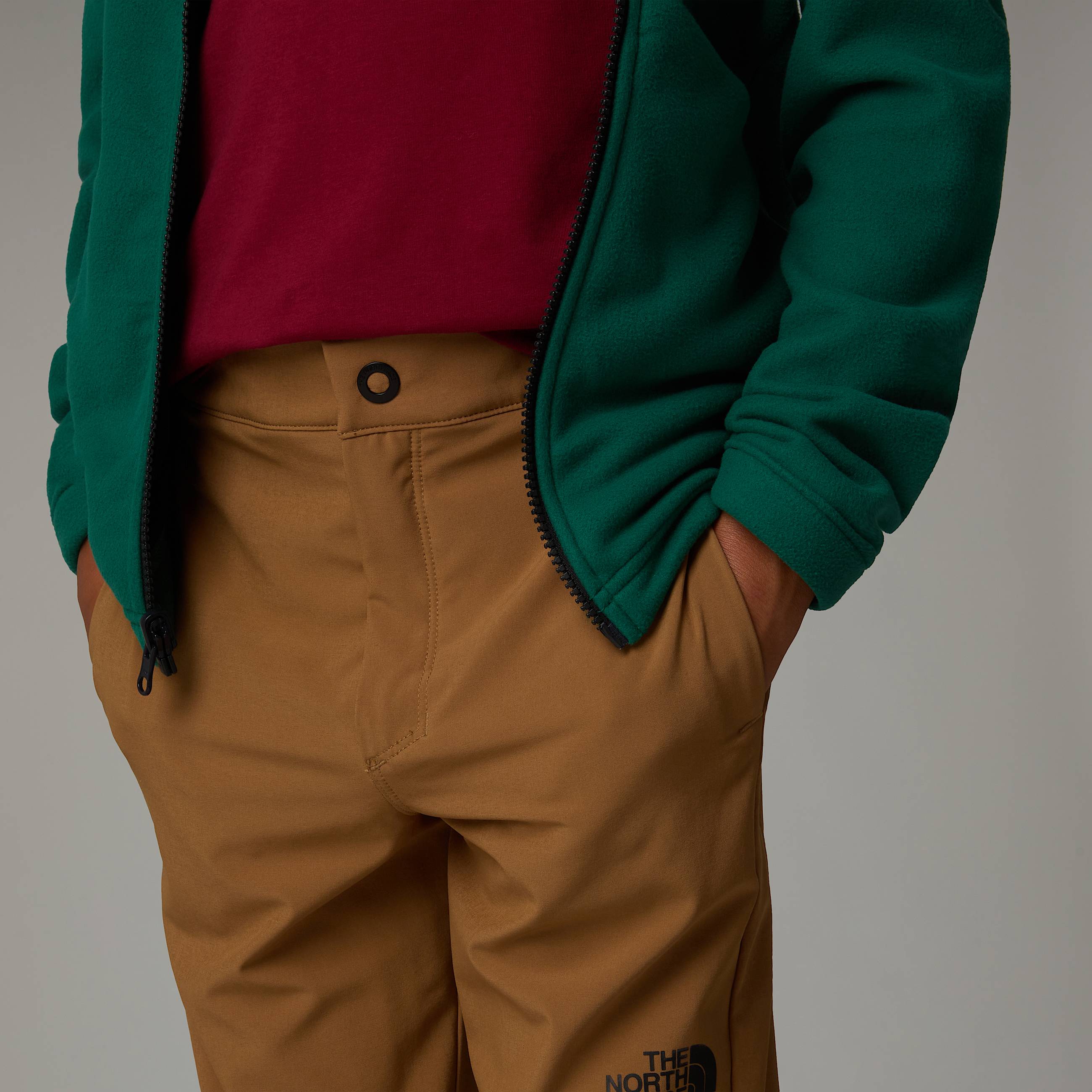 Normal und gerade geschnittene Hose fr Jugendliche TNF ALT10