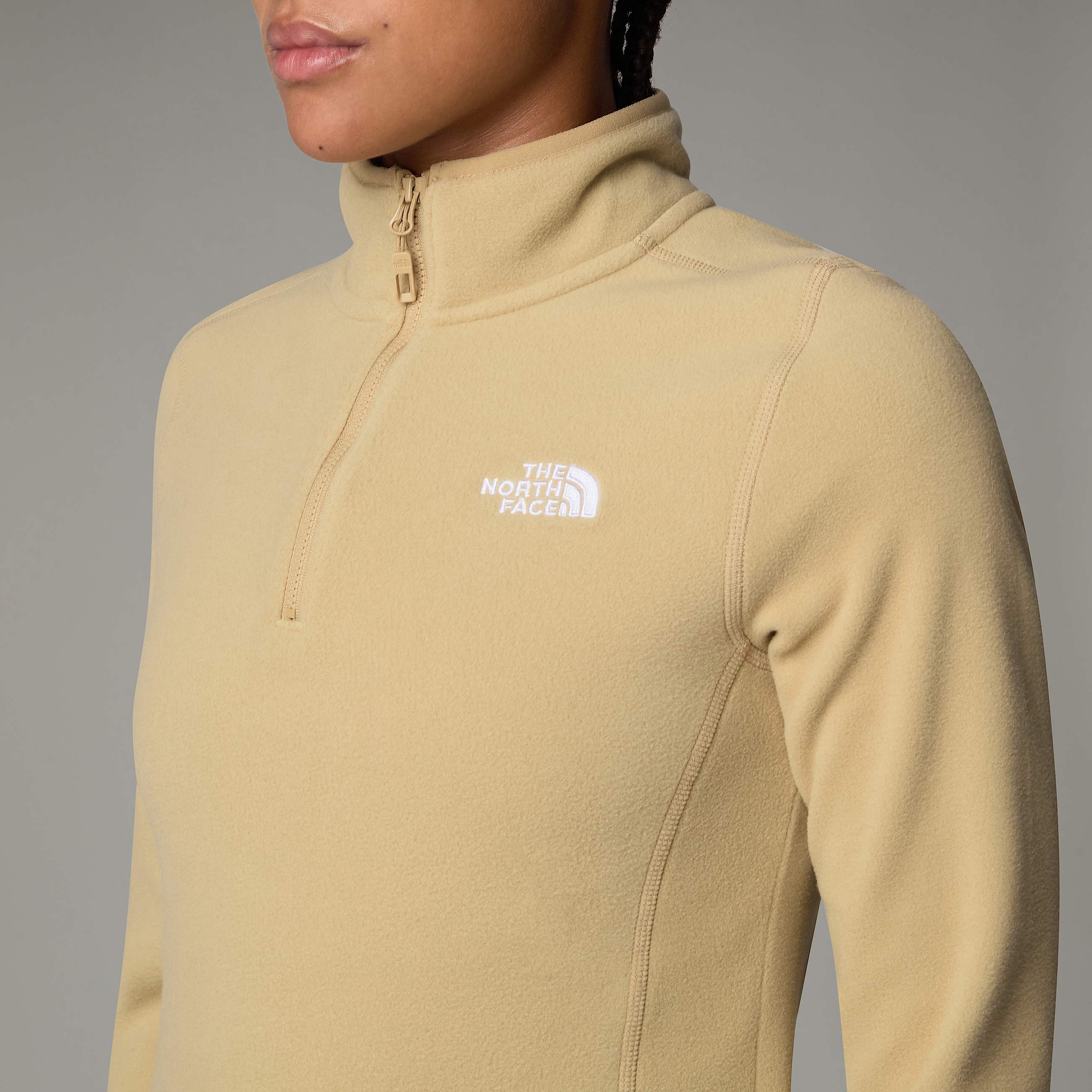 Womens 100 Glacier 14 Zip Fleece TNF ALT6