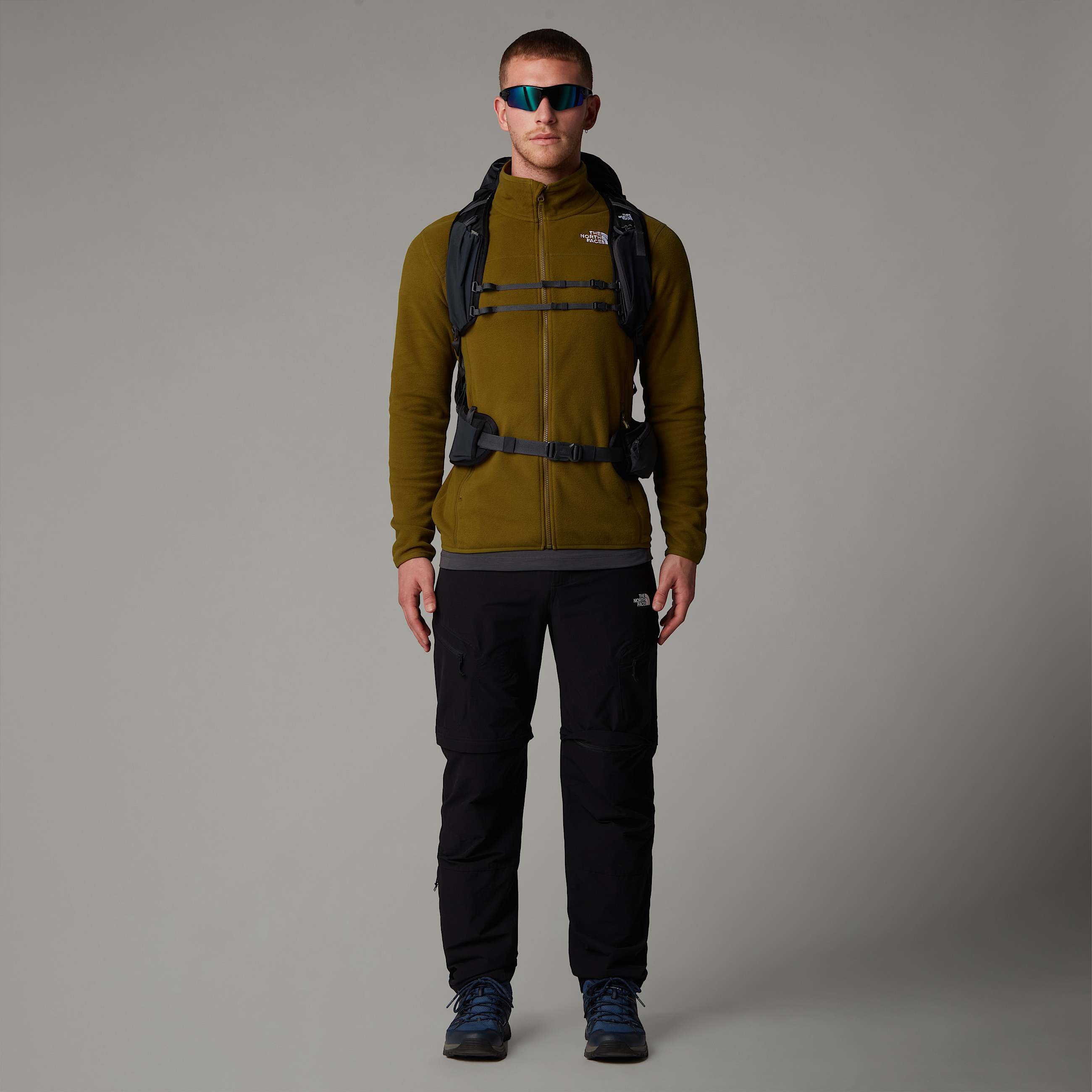 Mens 100 Glacier FullZip Fleece TNF ALT6