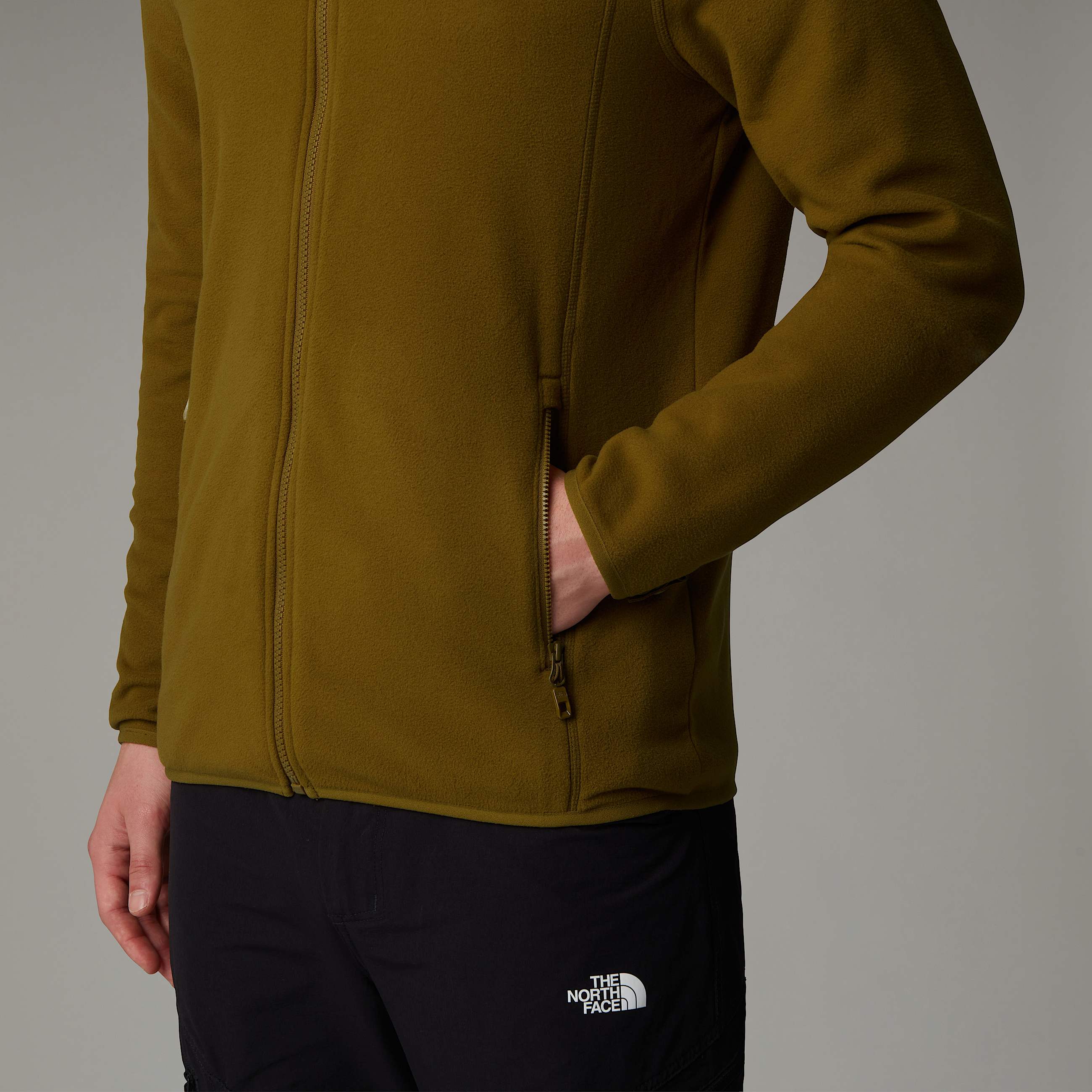Mens 100 Glacier FullZip Fleece TNF ALT8