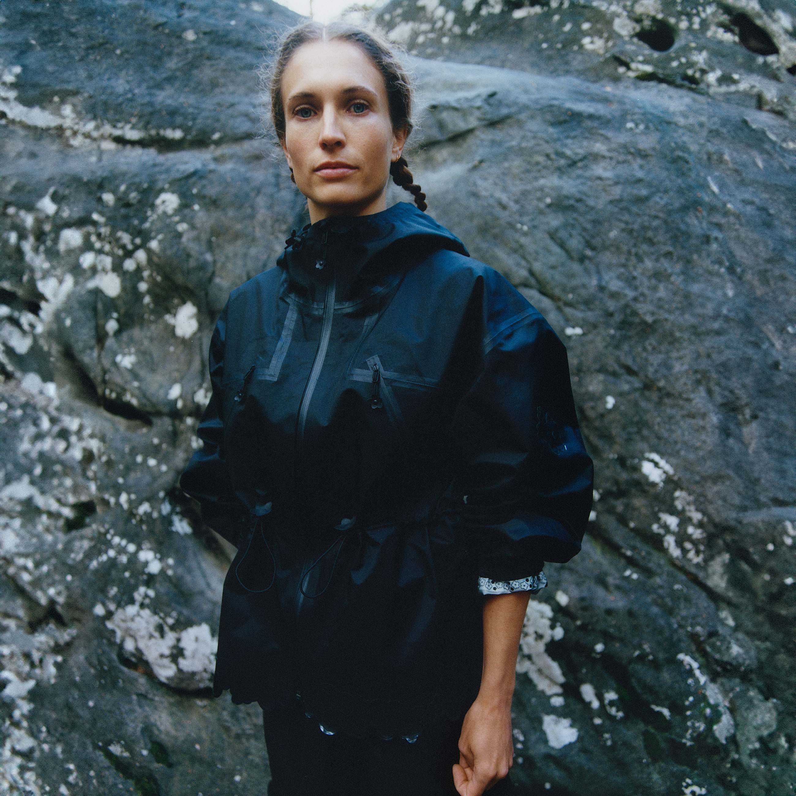 TNF X Cecilie Bahnsen Fiona Short Mountain Jacket TNF ALT1