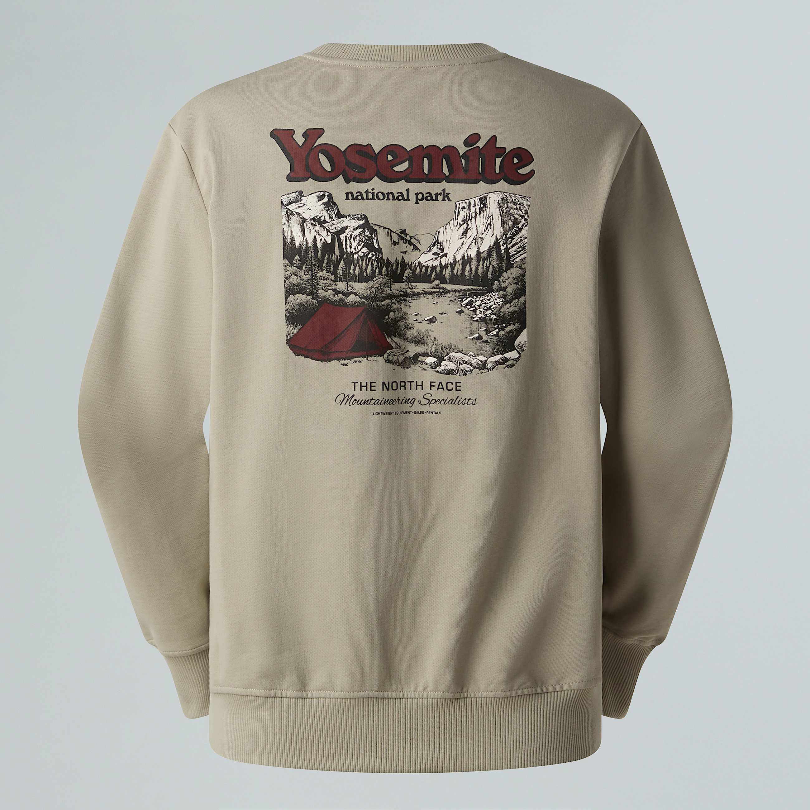 Vintage Postcard Relaxed Sweatshirt Unisex TNF ALT21