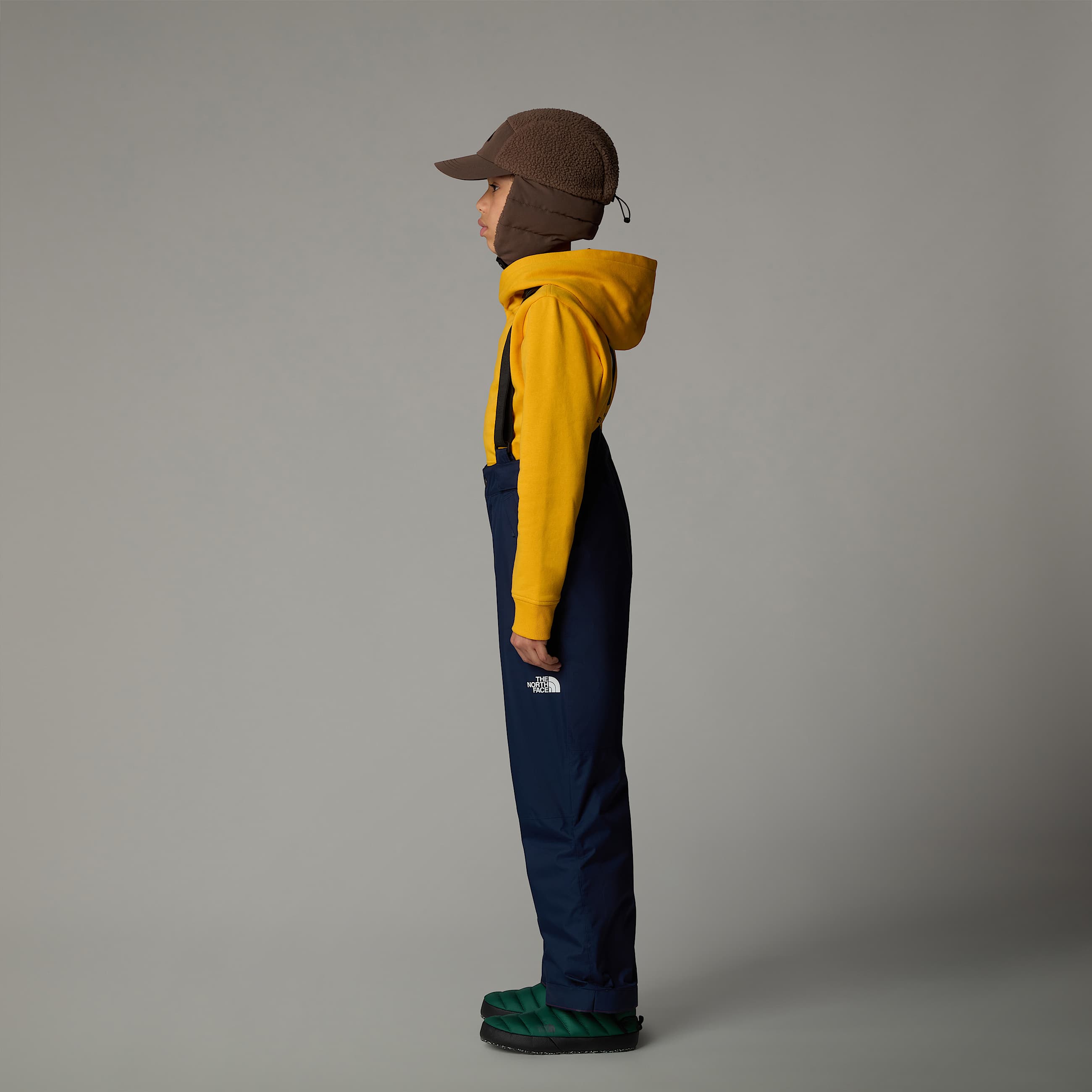 Teens Snowquest Suspender Trousers TNF ALT3