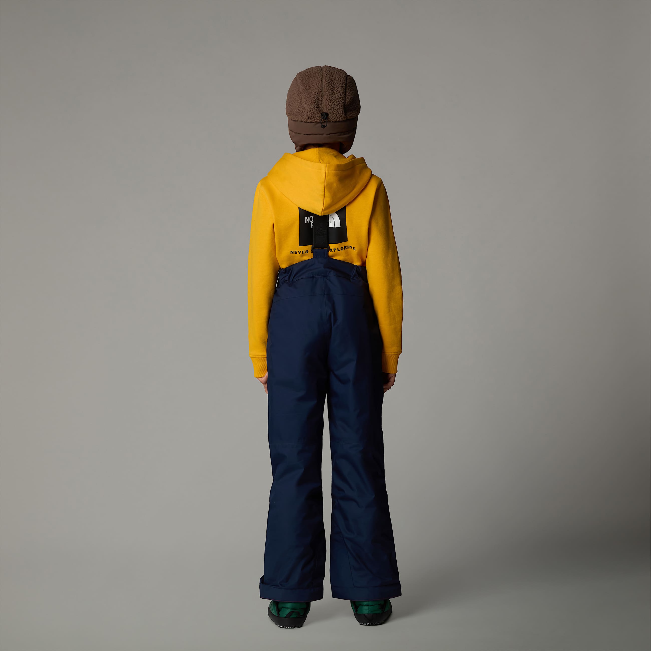 Teens Snowquest Suspender Trousers TNF ALT4