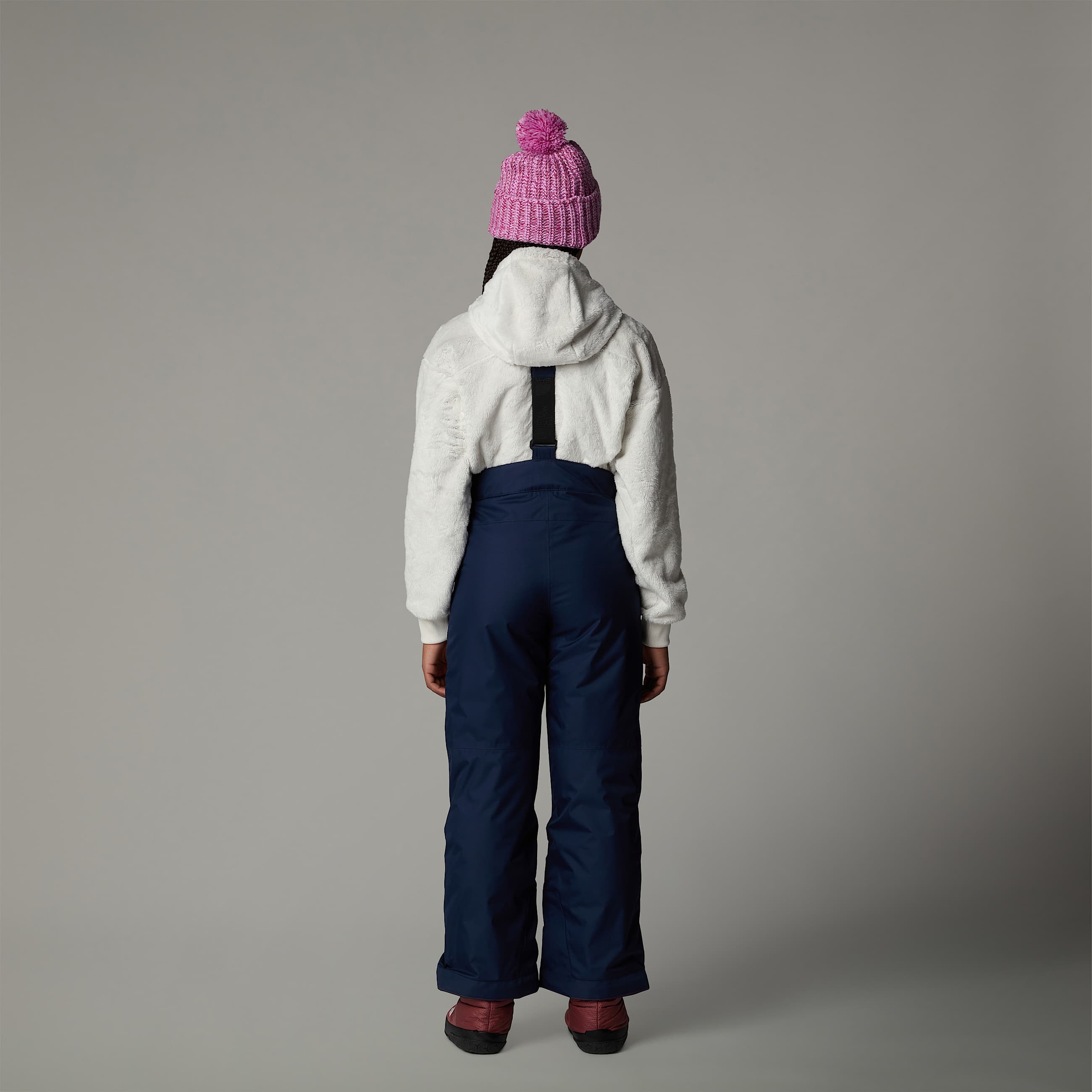 Teens Snowquest Suspender Trousers TNF ALT9