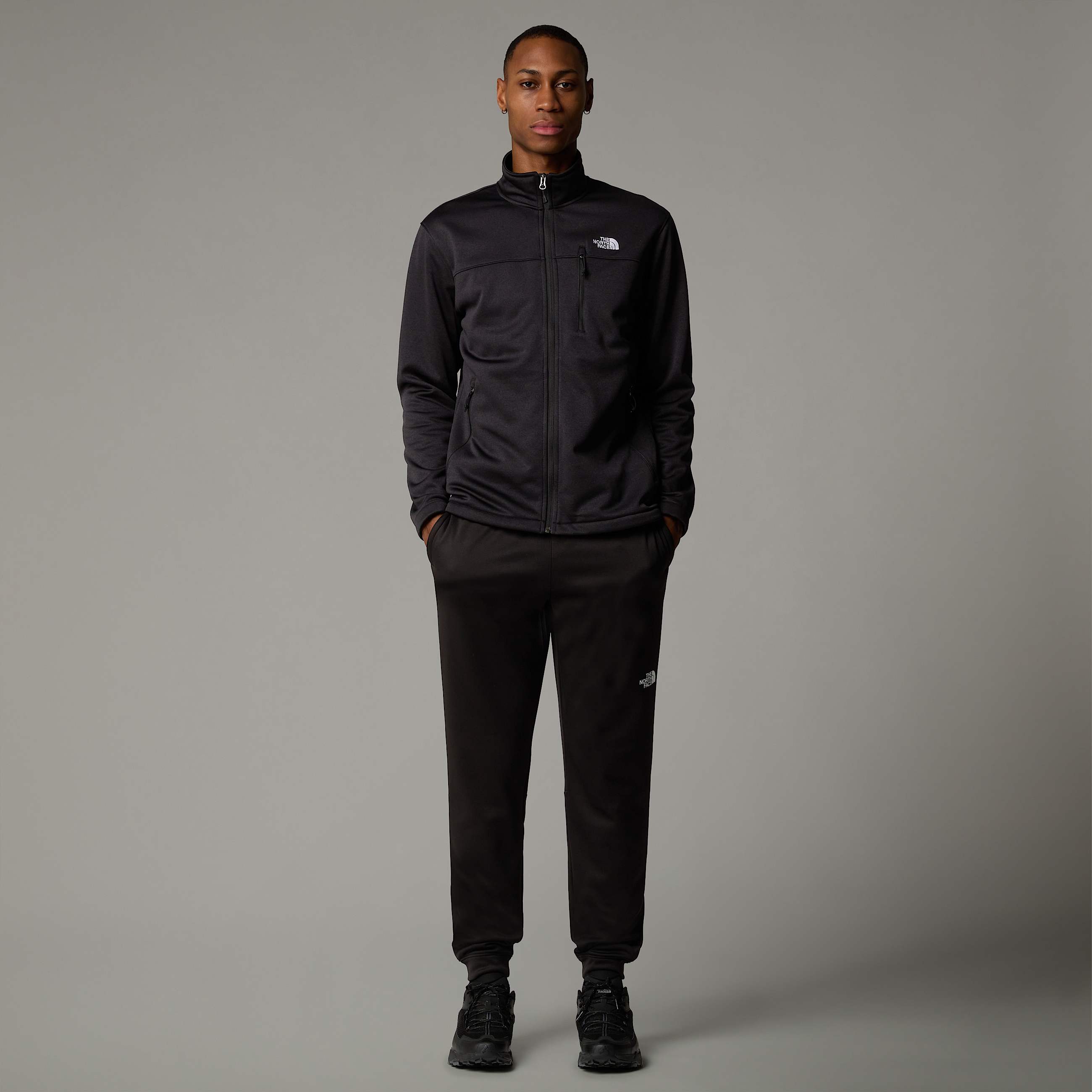 Mska kurtka polarowa z zamkiem byskawicznym na caej dugoci Lixius TNF ALT3