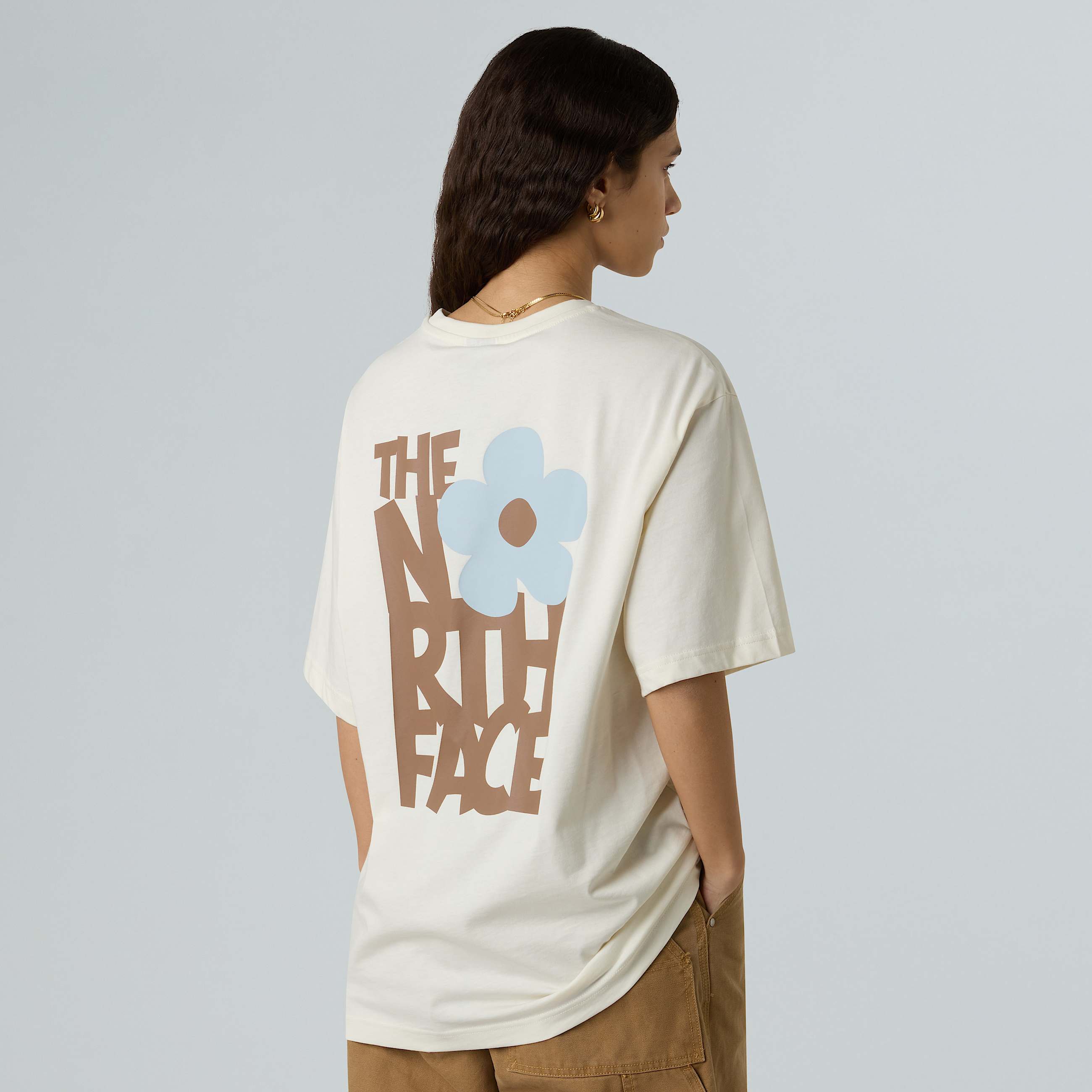 Flower Graphic Relaxed TShirt Unisex TNF ALT7