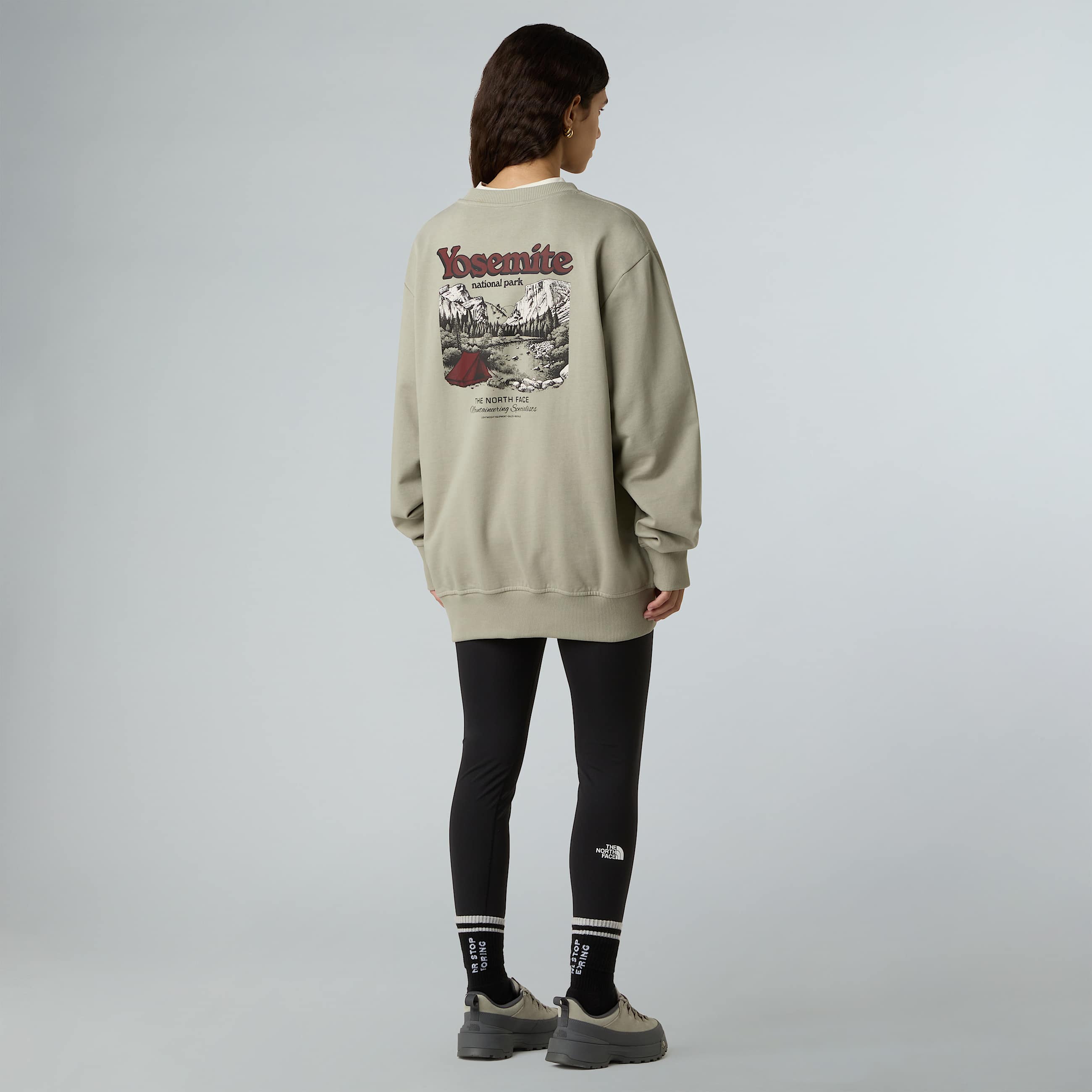 Felpa Vintage Postcard Relaxed unisex TNF ALT9