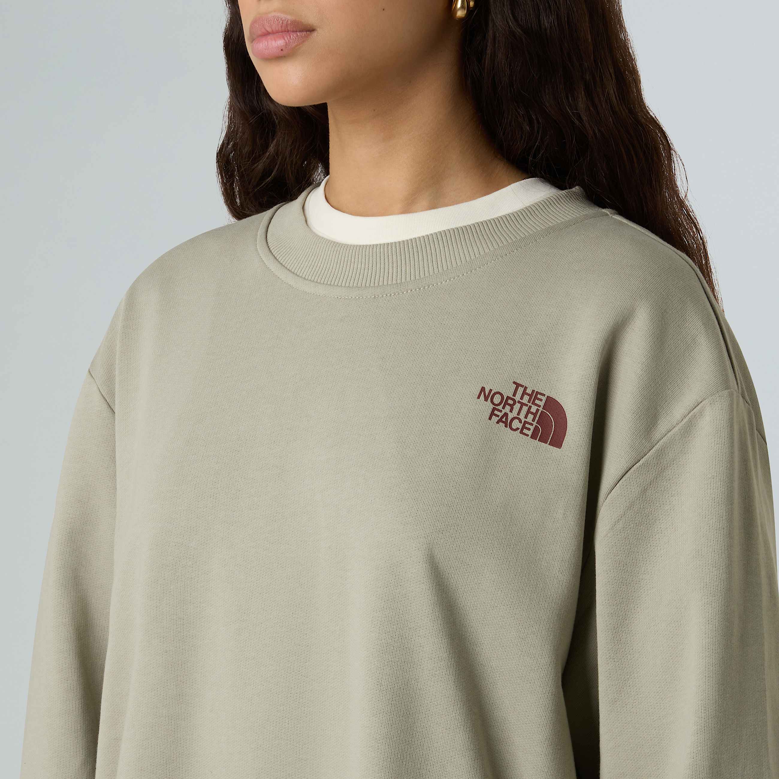 Vintage Postcard Relaxed Sweatshirt Unisex TNF ALT30