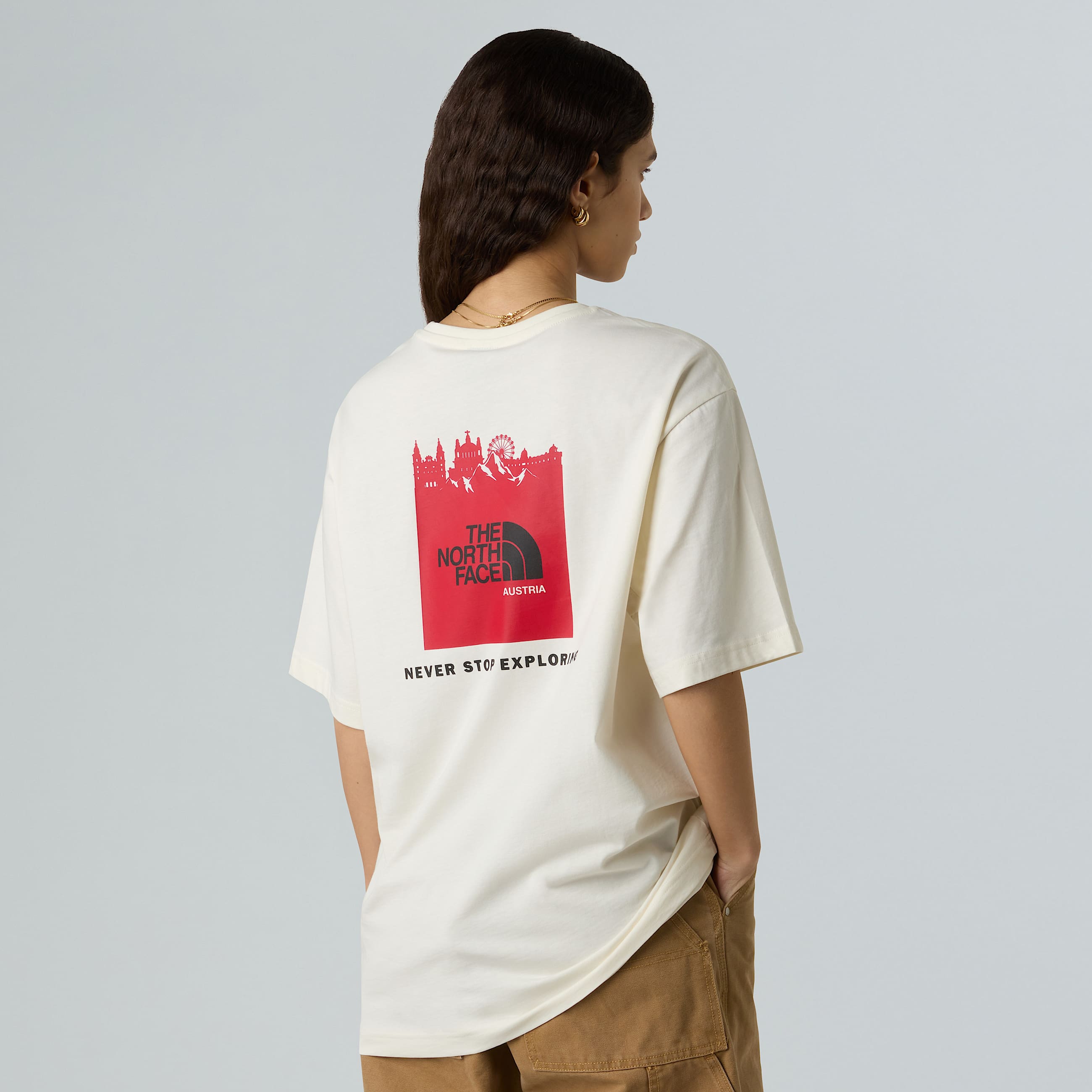 Tshirt NSE Austria Relaxed unisex TNF ALT7