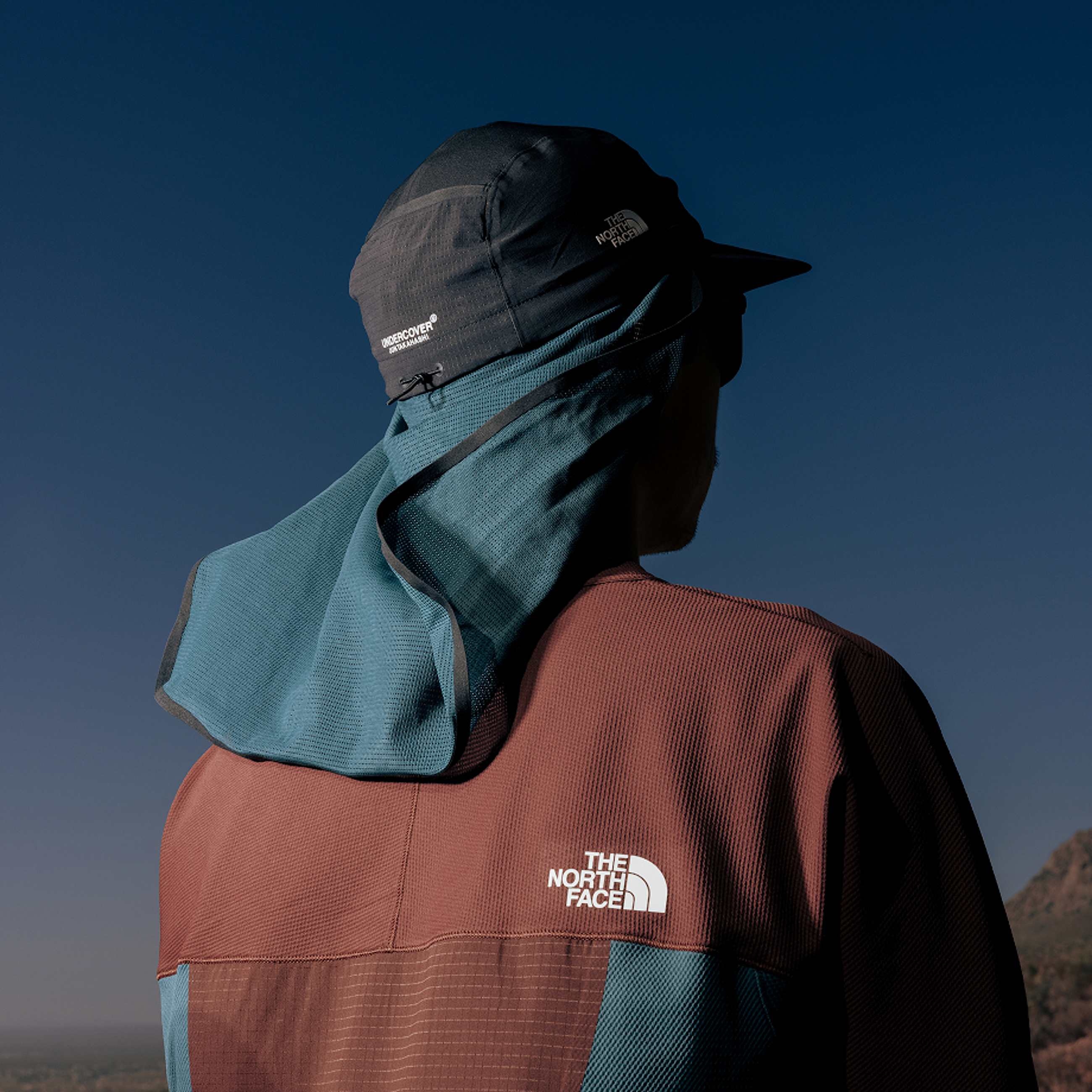 The North Face X Undercover Soukuu Trail Run Sunshield Hat TNF ALT3