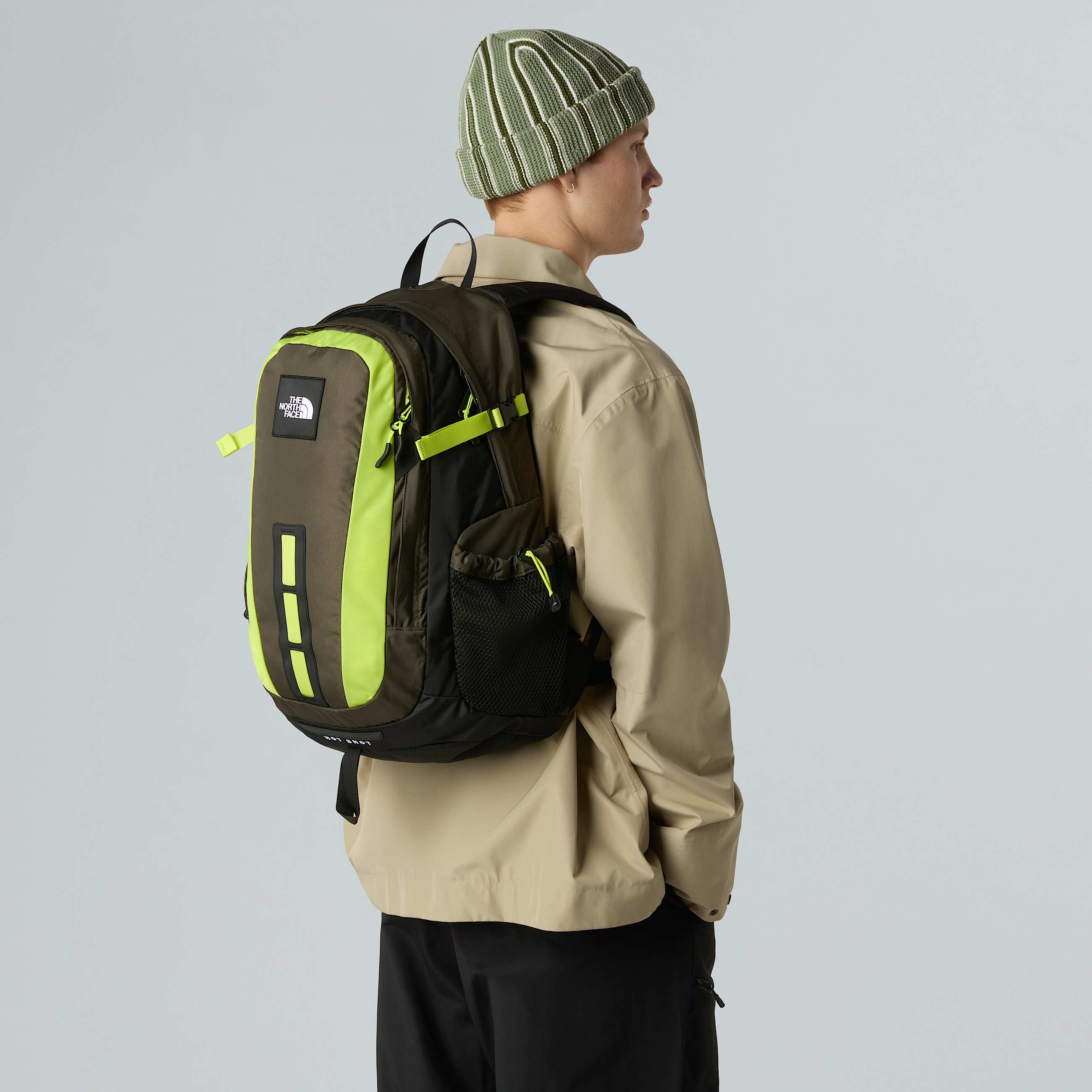 Hot Shot Rucksack  Special Edition TNF New Taupe GreenTNF BlackFizz Lime ALT1
