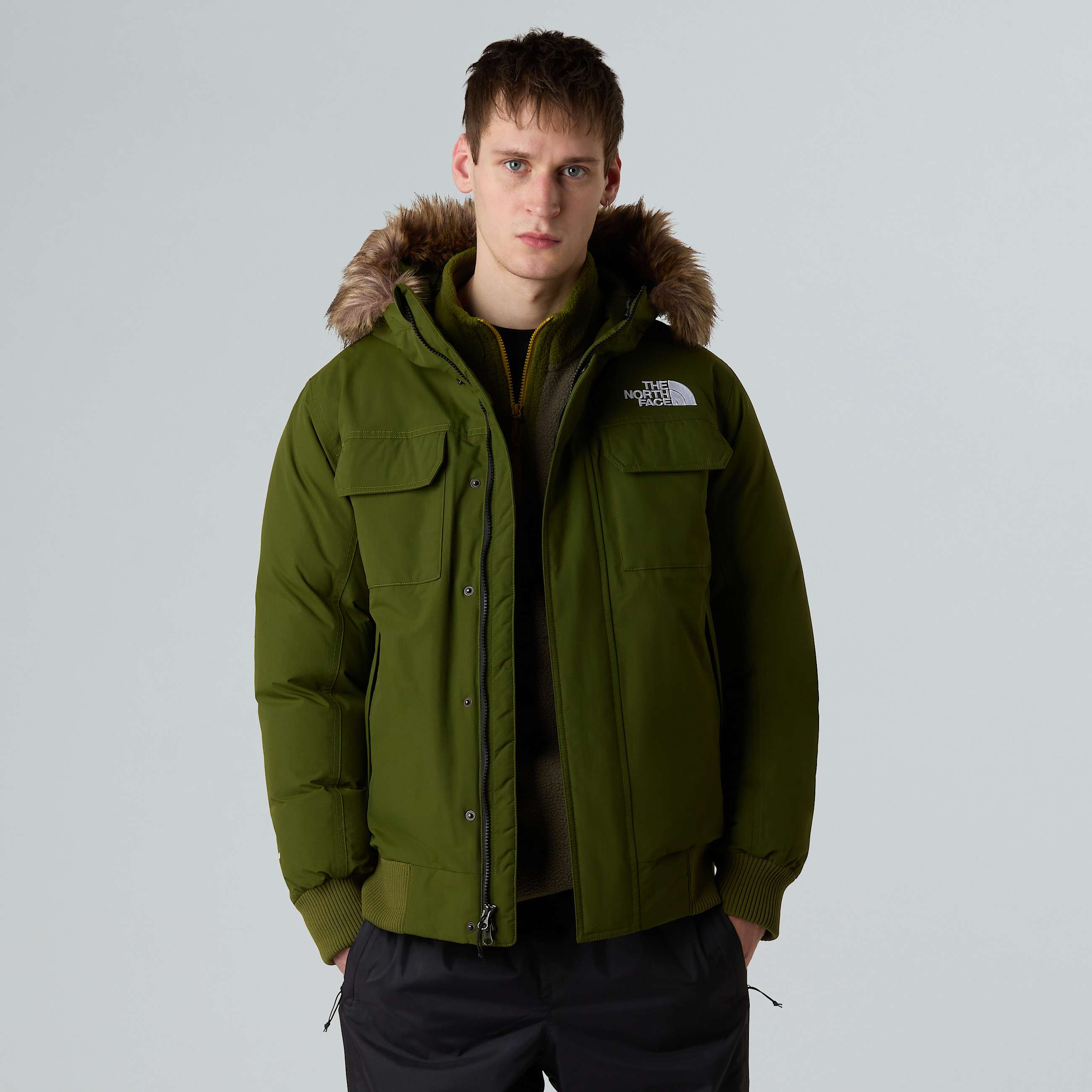 Giacca bomber McMurdo da uomo TNF Woodland Green ALT7