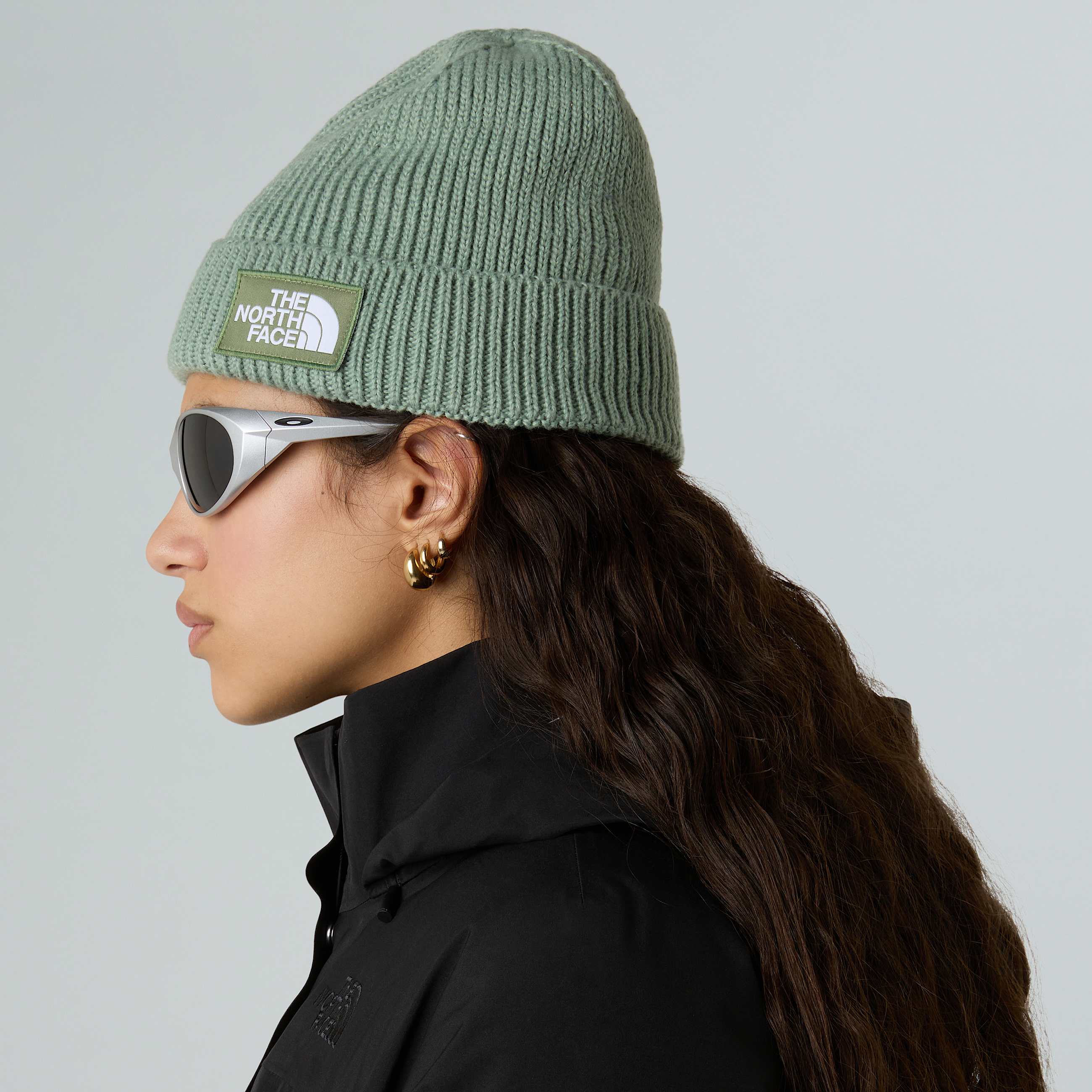 Bonnet  revers et logo carr TNF TNF Slate MossBark Mist ALT3