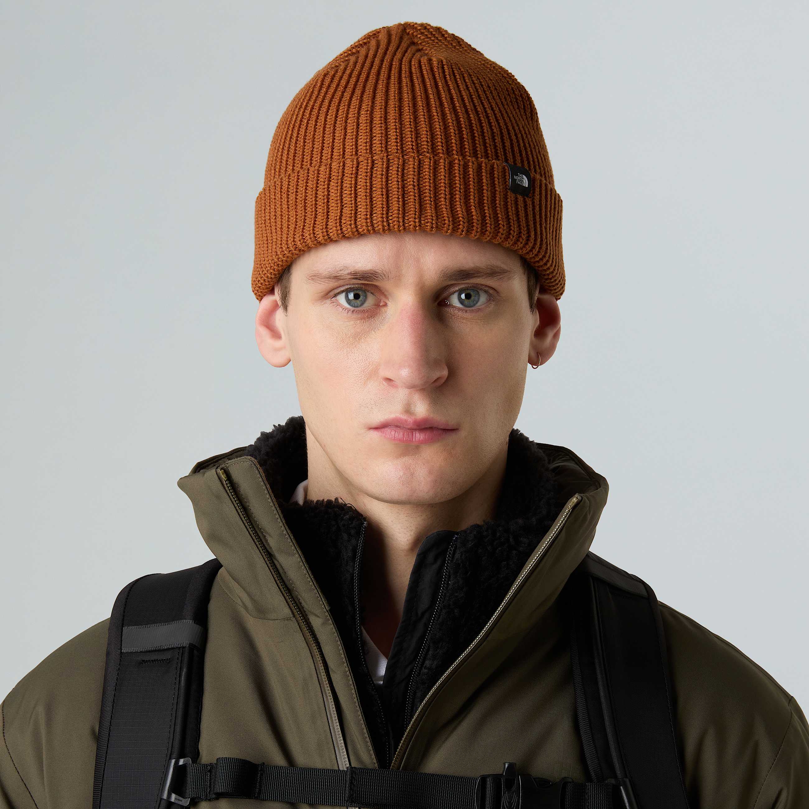 Fisherman Beanie TNF Burnt Umber ALT1