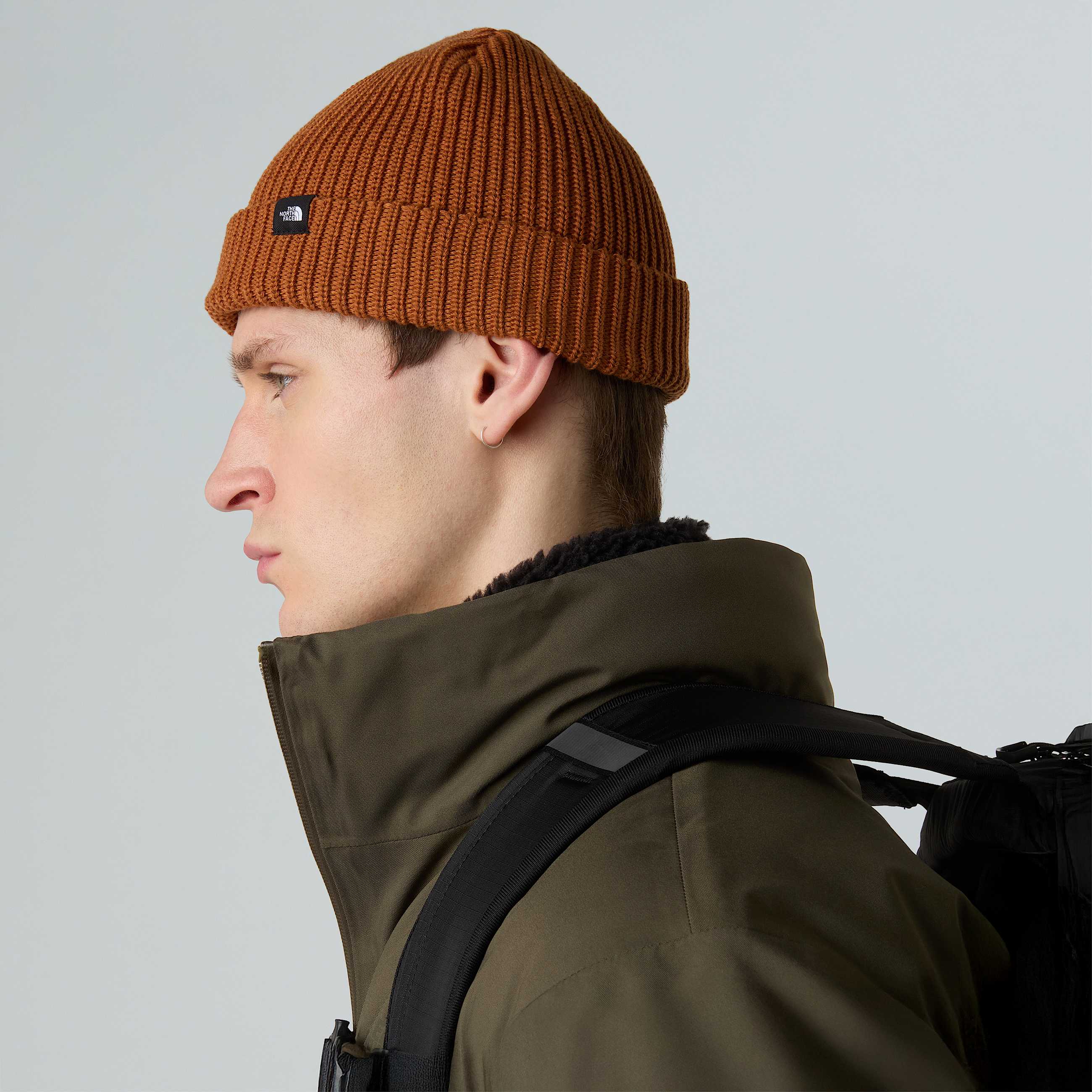 Fisherman Beanie TNF Burnt Umber ALT3