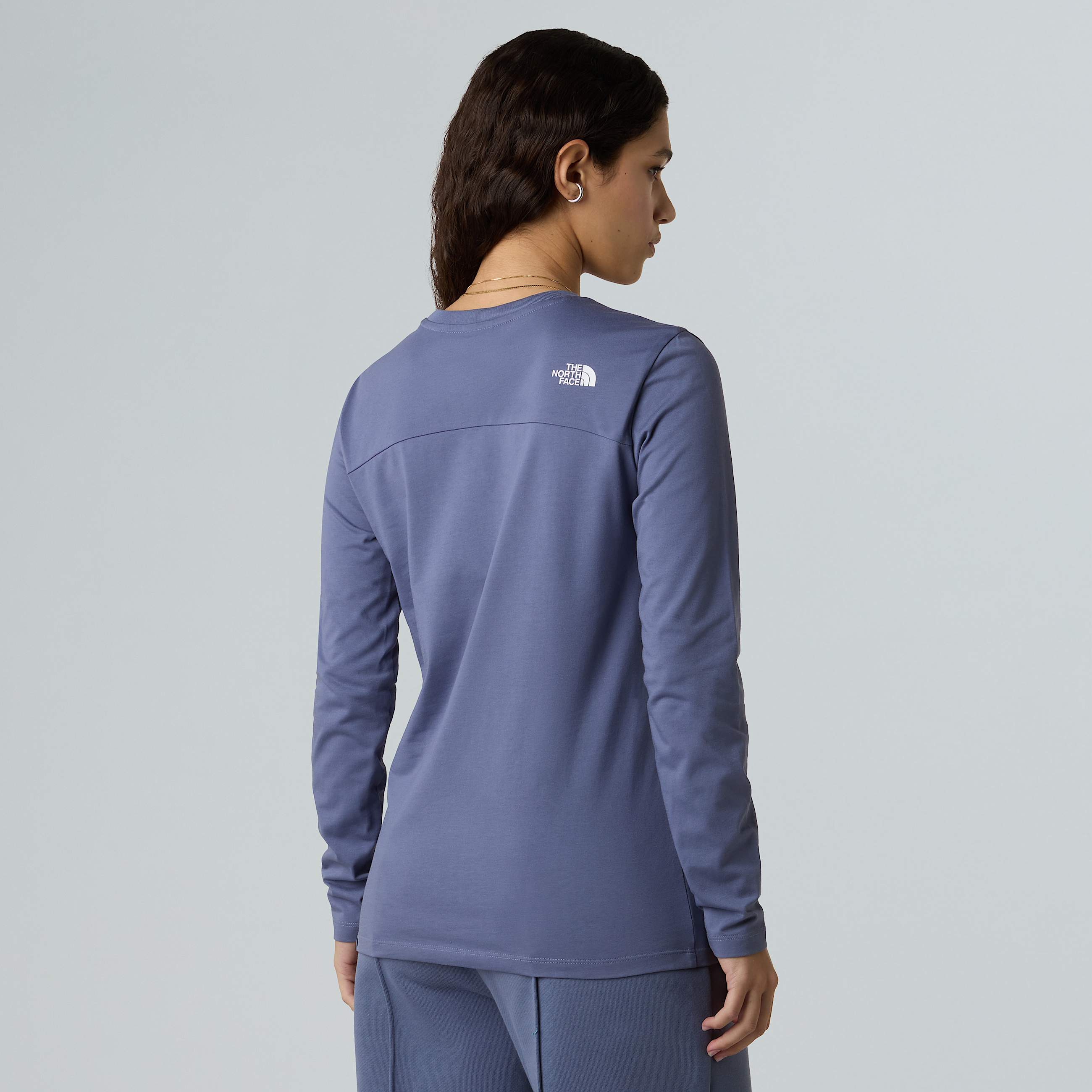 Womens LongSleeve Simple Dome TShirt TNF ALT2