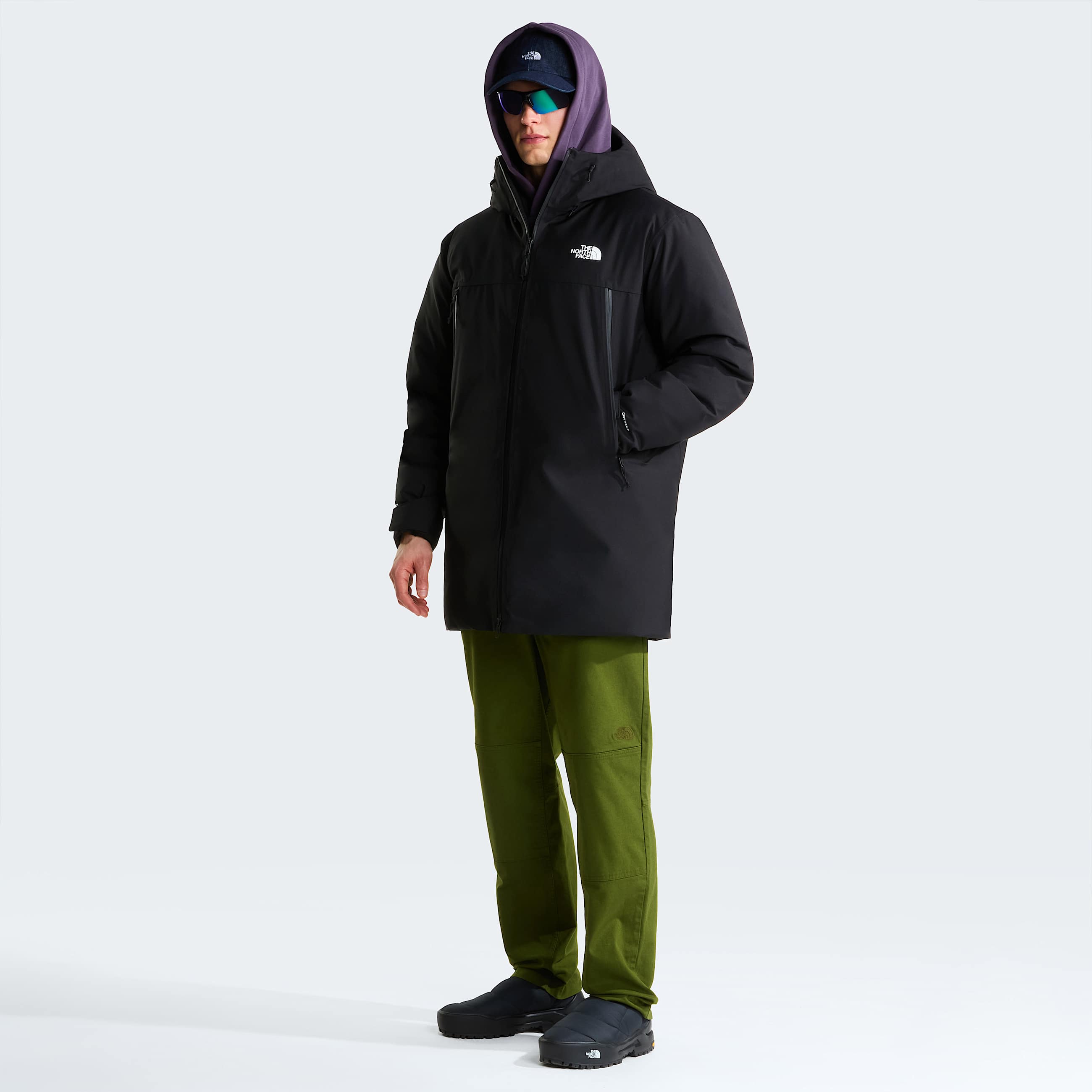 Parka en duvet TNF Range pour homme TNF TNF BlackTNF Black ALT1