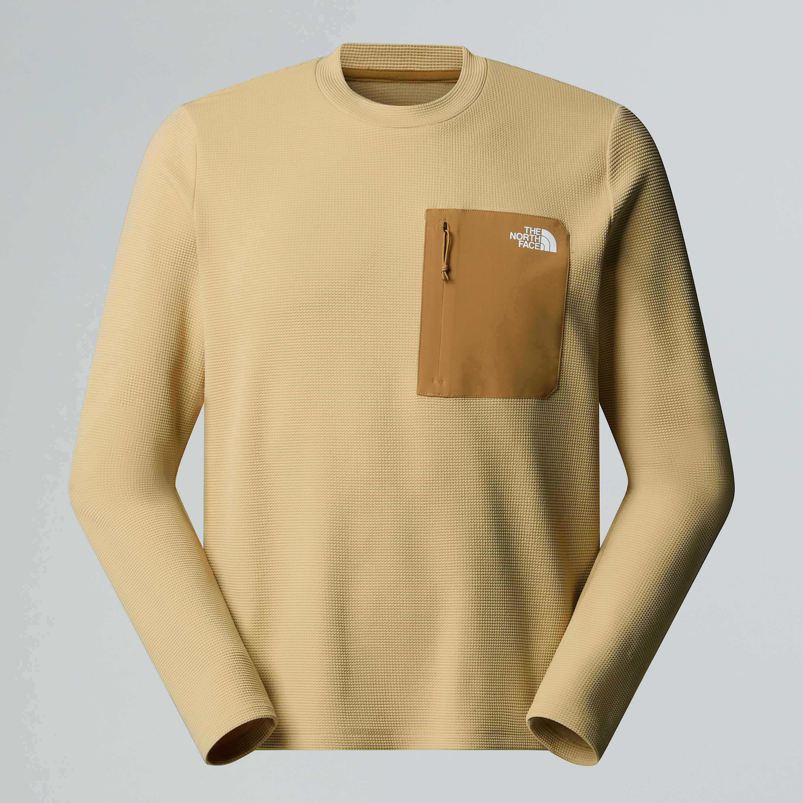 Kechasweatshirt voor heren TNF Khaki StoneUtility Brown HERO