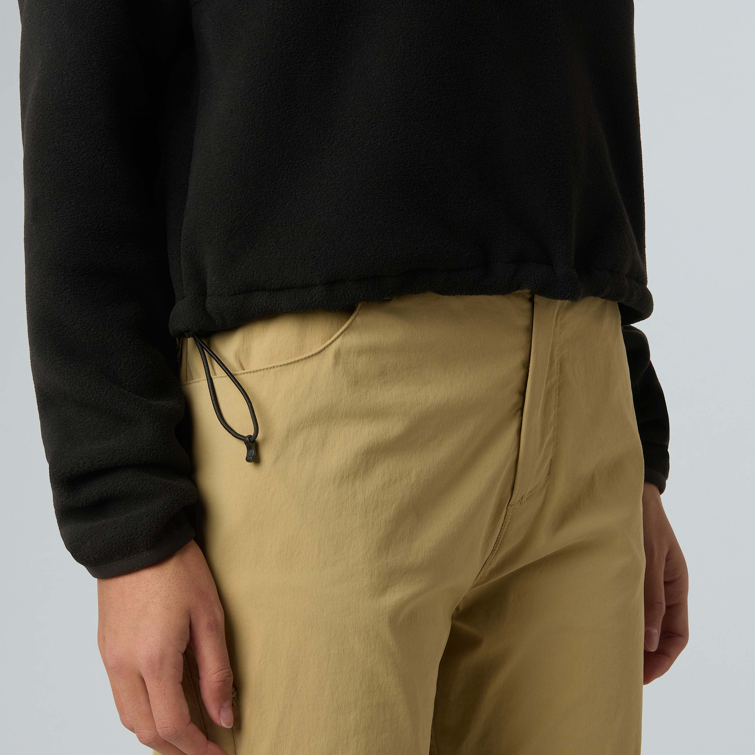 Pile Glacier corto con mezza cerniera da donna TNF ALT4